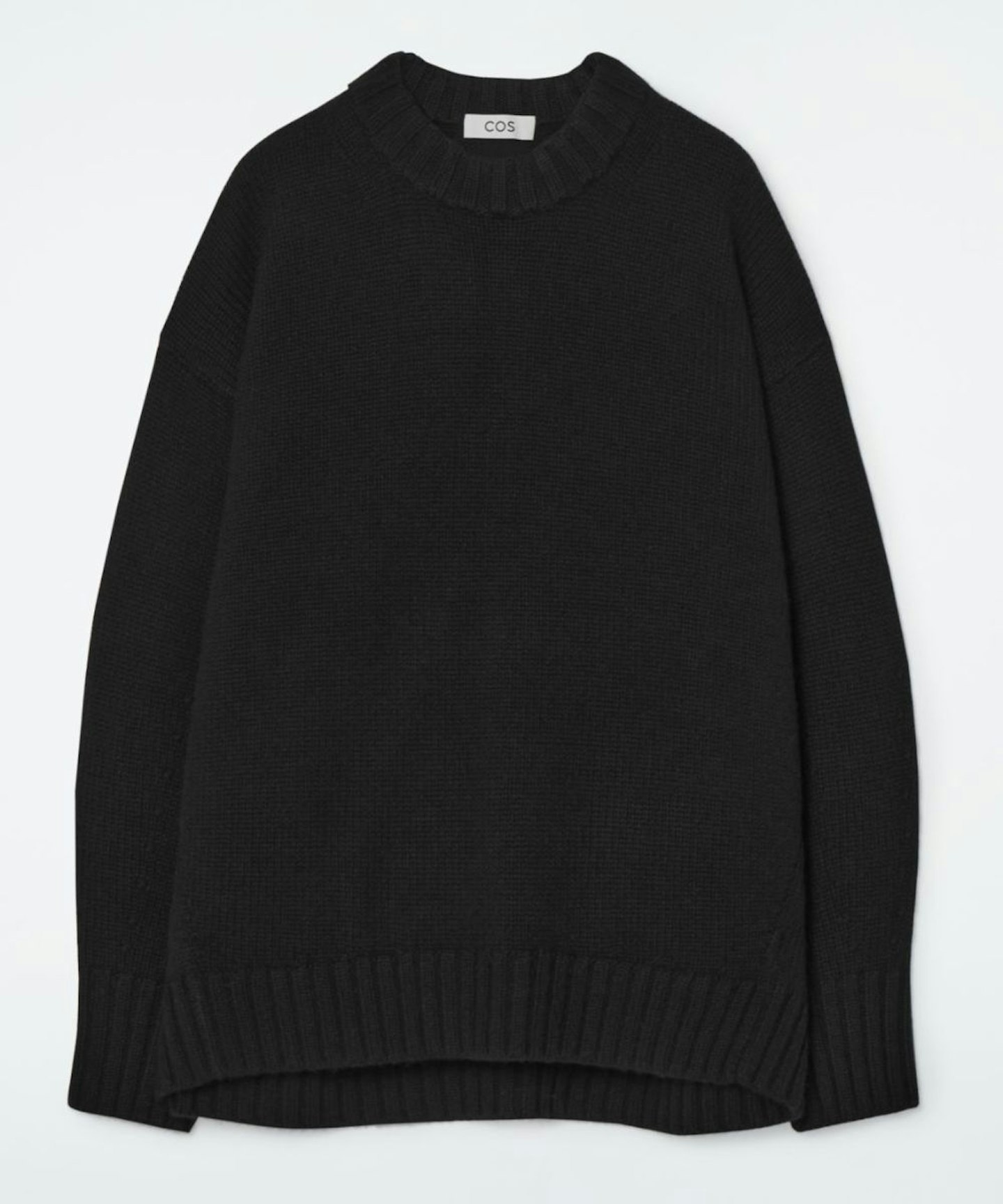 Chunky Pure Cashmere Crew-Neck Jumper - Black