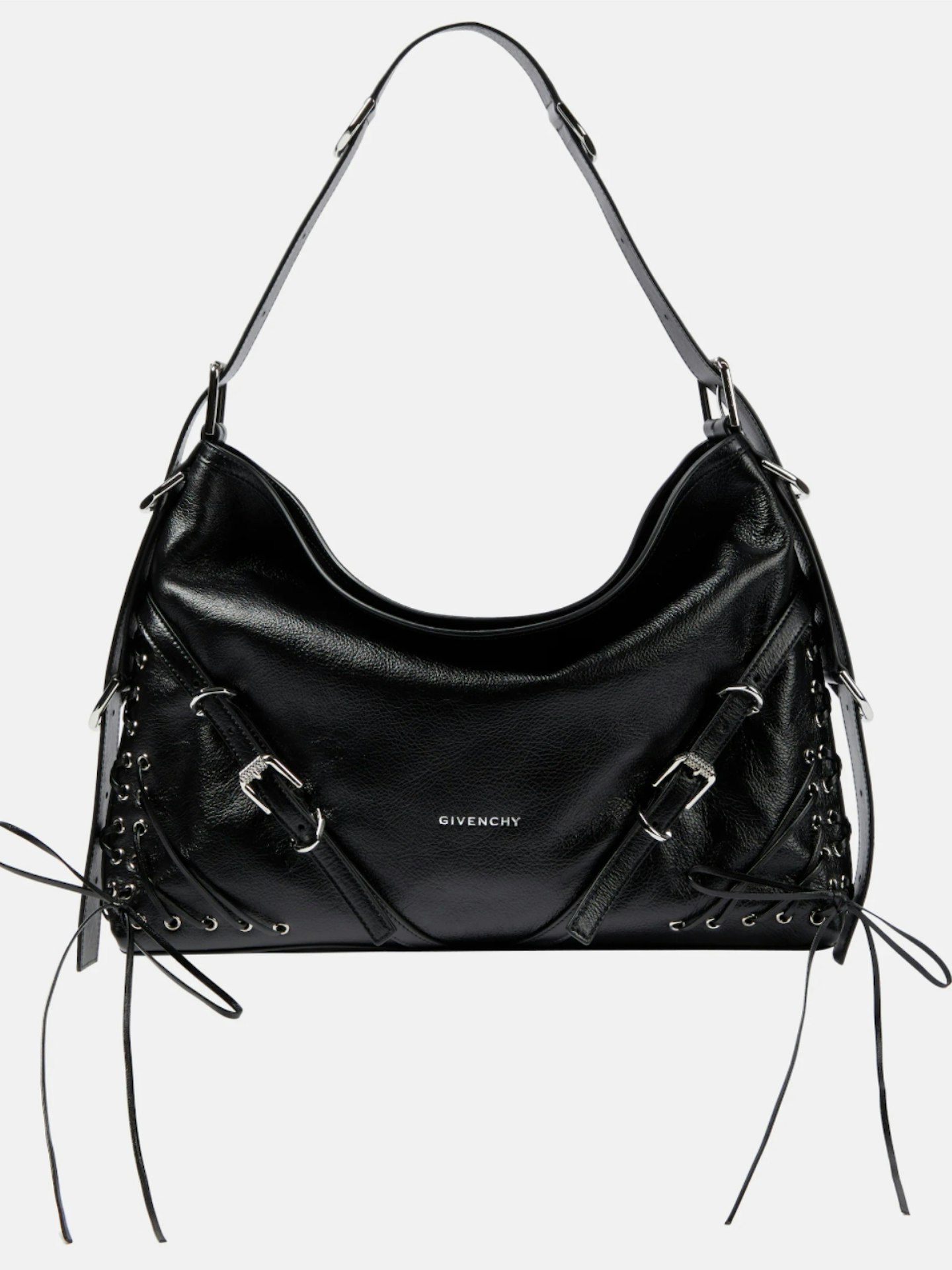 Givenchy, Voyou Medium Leather Shoulder Bag