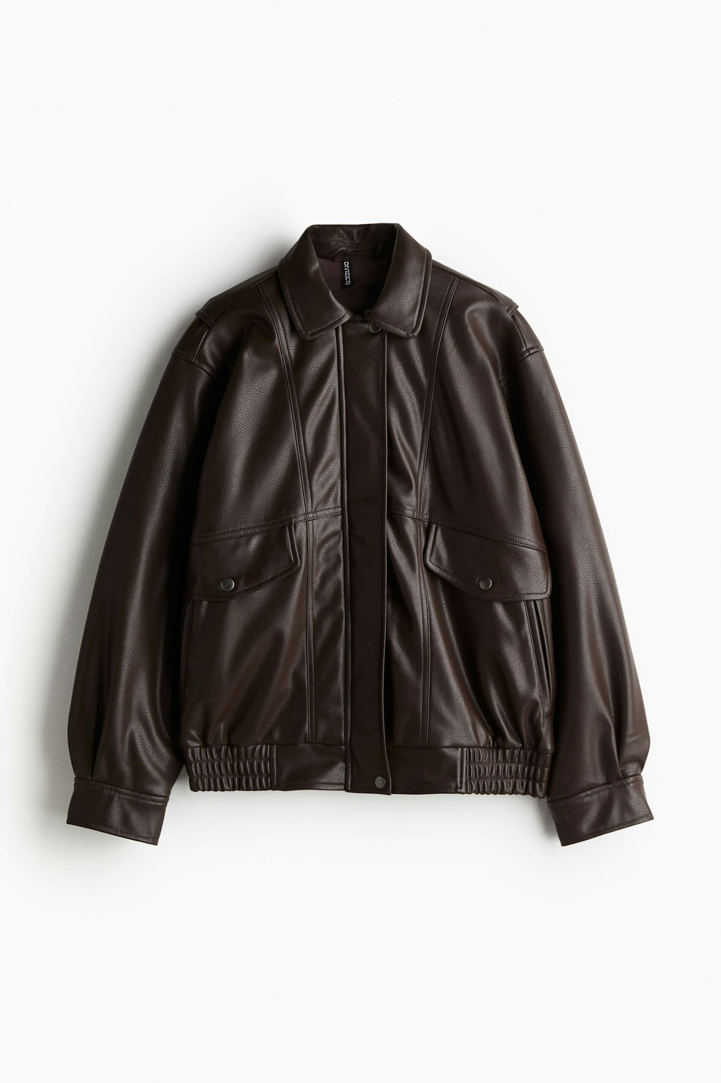 H&M Oversized Coated Jacket