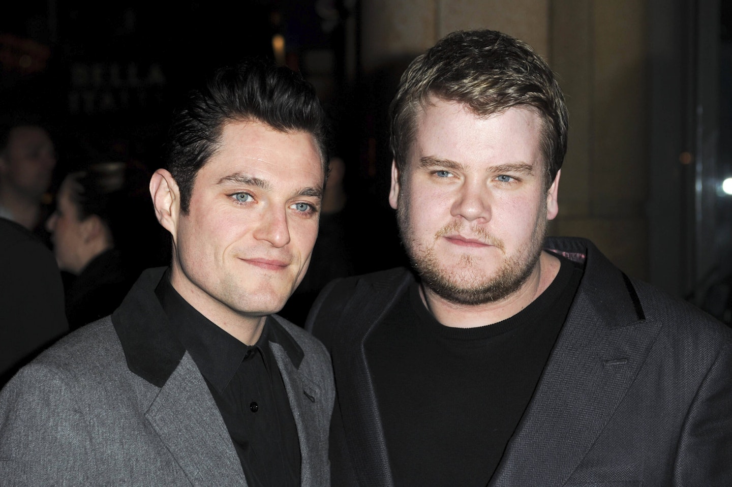 Mat Horne and James Corden