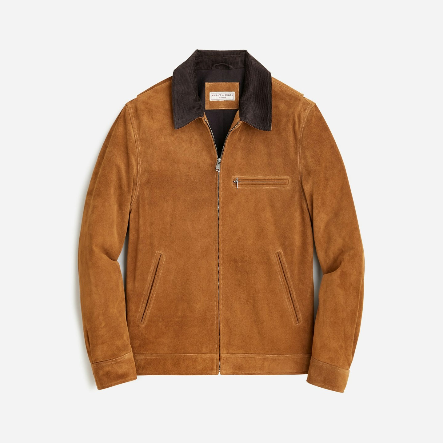 J.Crew Wallace & Barnes Work Jacket In Italian Suede