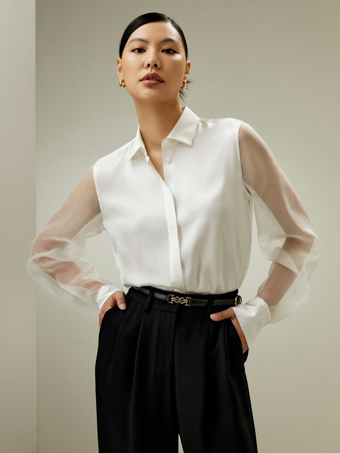 LilySilk Ethereal Silk Shirt