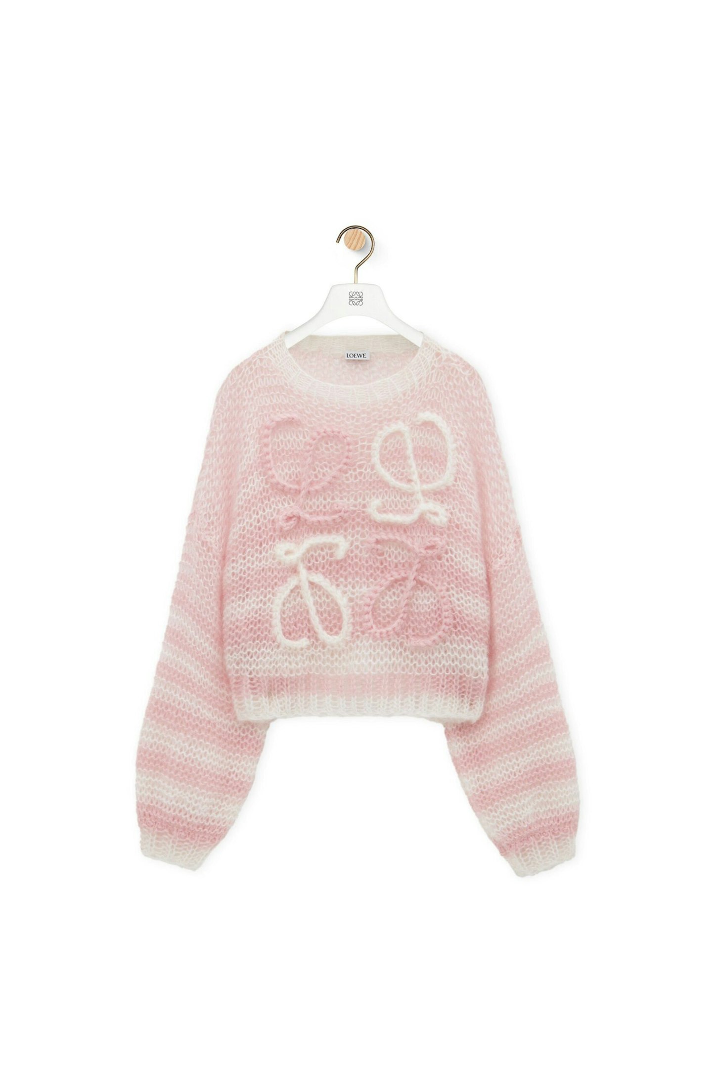 Loewe Anagram Sweater In Mohair