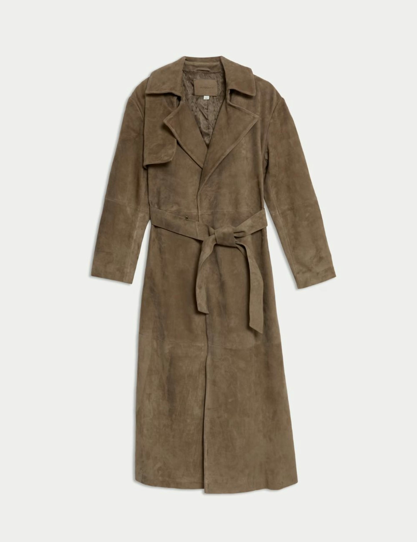 Autograph Leather Trench Coat