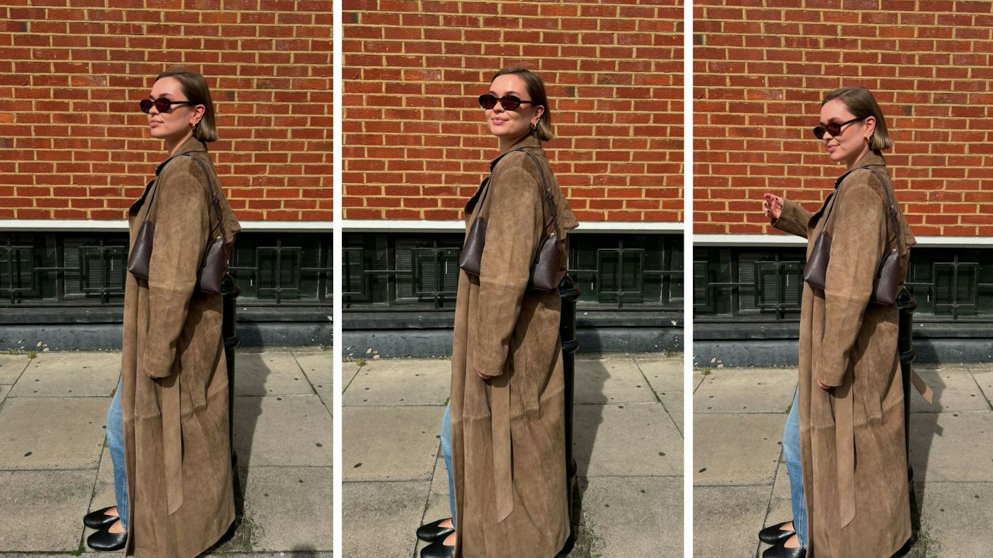 This M&S Suede Trench Coat Is So Popular, It Sold Out Twice