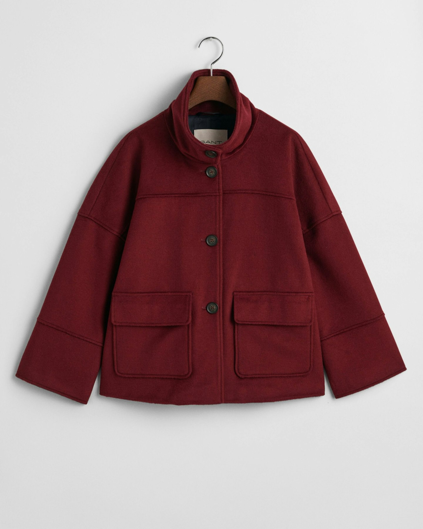 Gant, Wool-Blend Tailored Coat