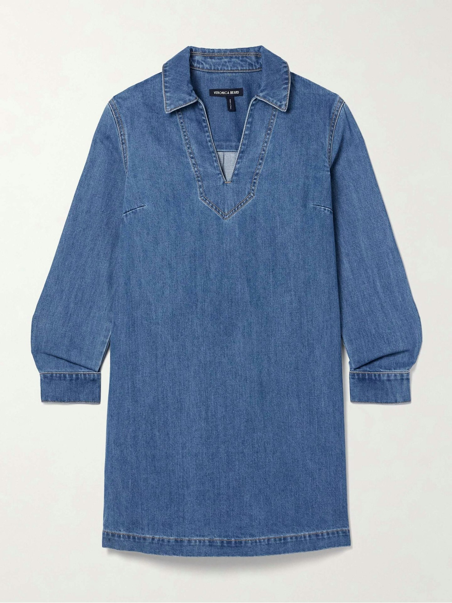 Veronica Beard Wasta Denim Mini Dress