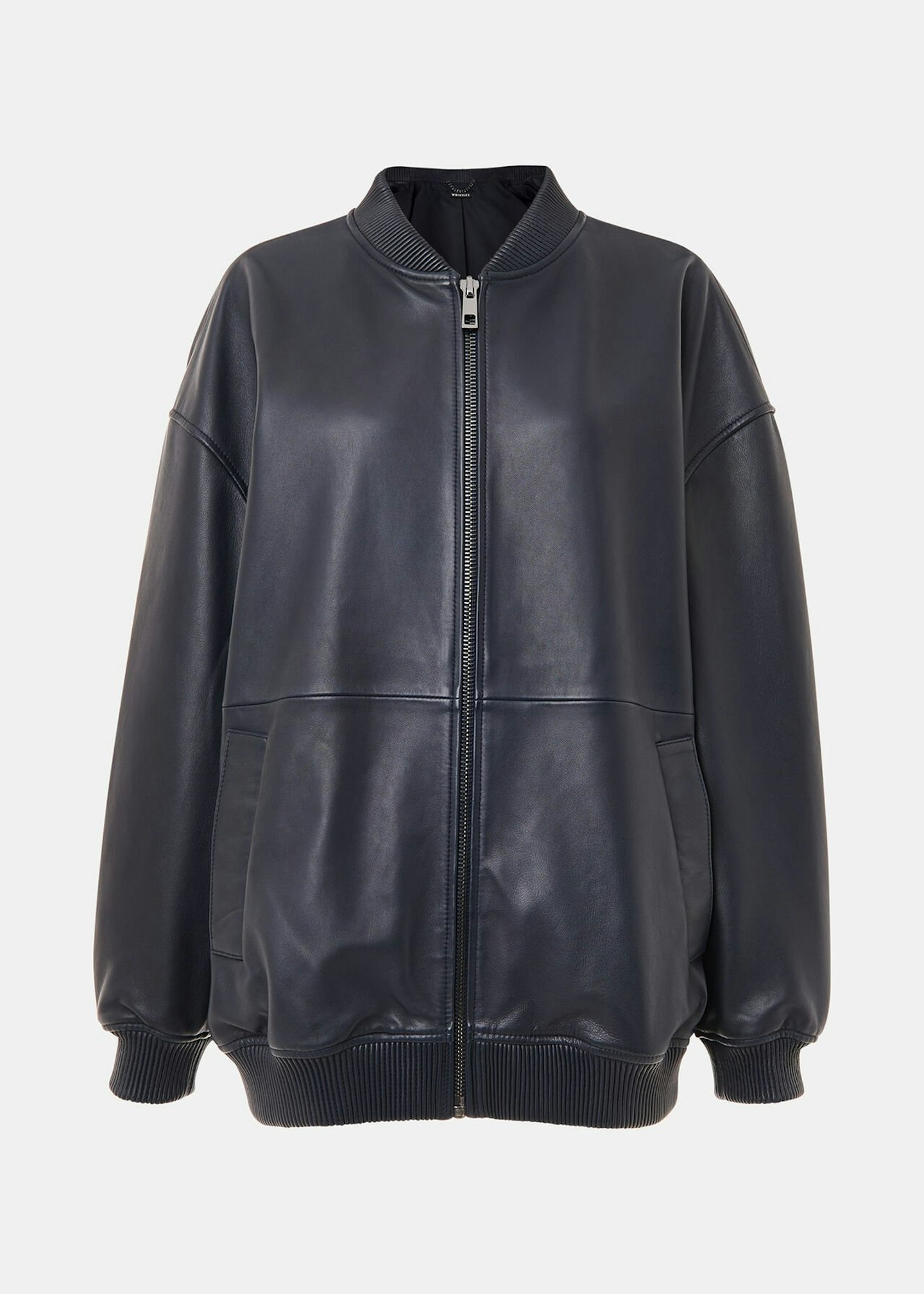 Whistles Erin Leather Bomber