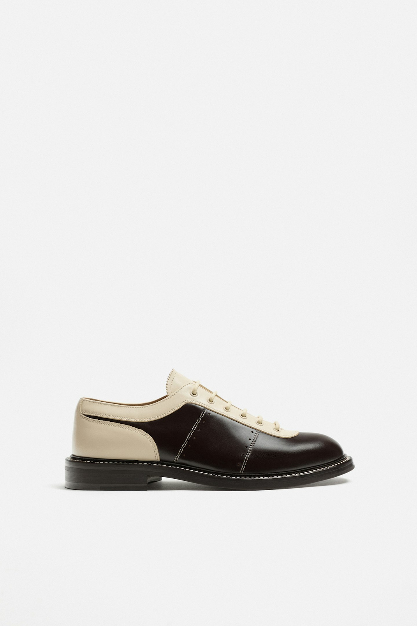 Black And White Brogues