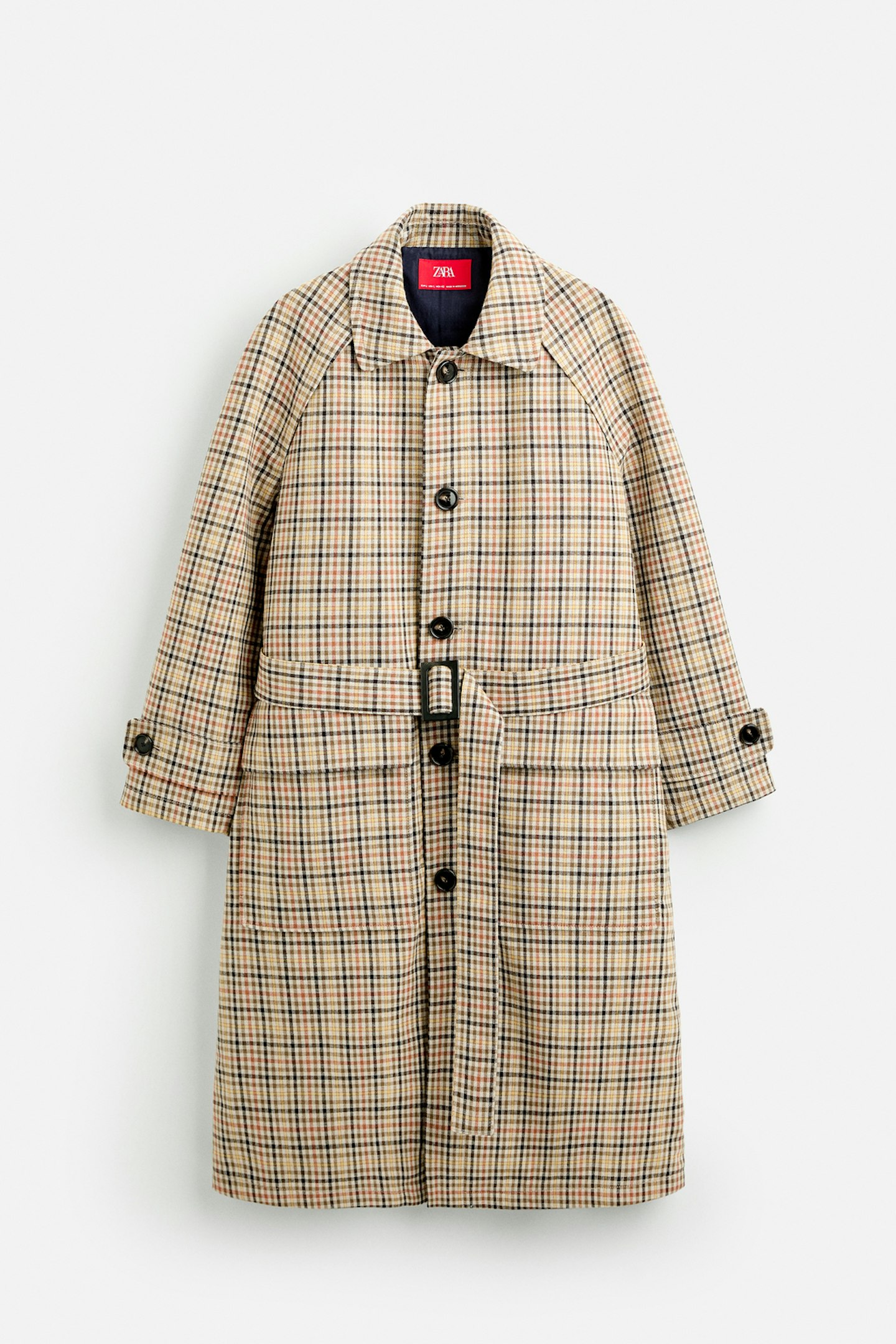 Checked Coat