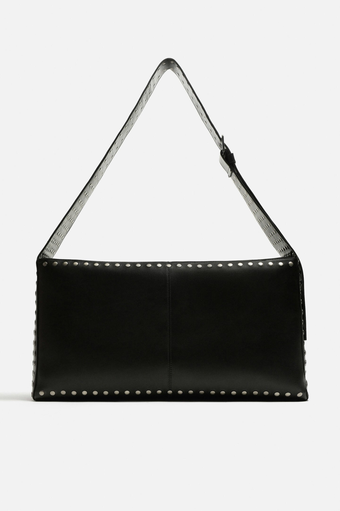 Black Studded Handbag