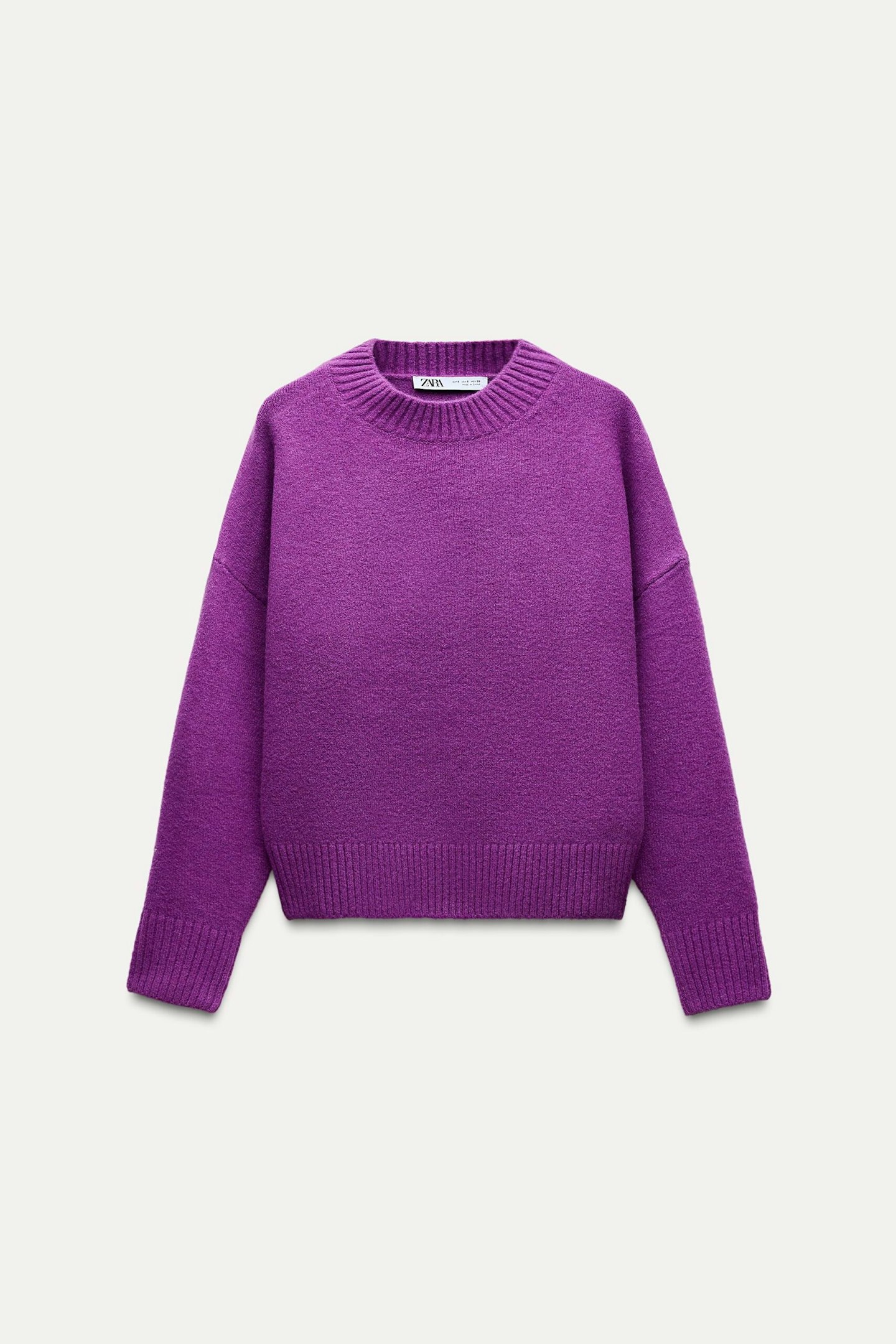 Zara, Soft Plain Knit Sweater