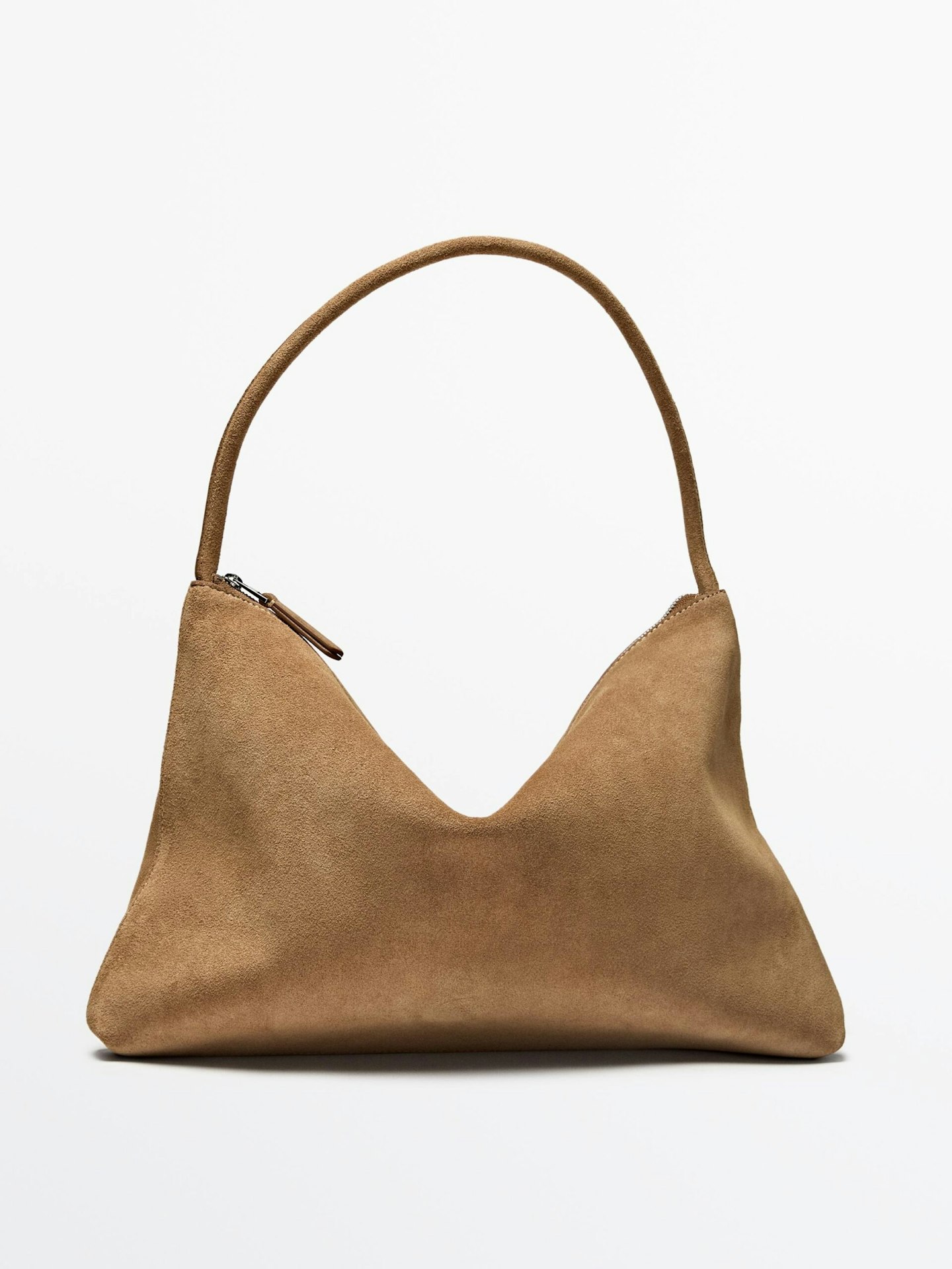 massimo dutti suede bag