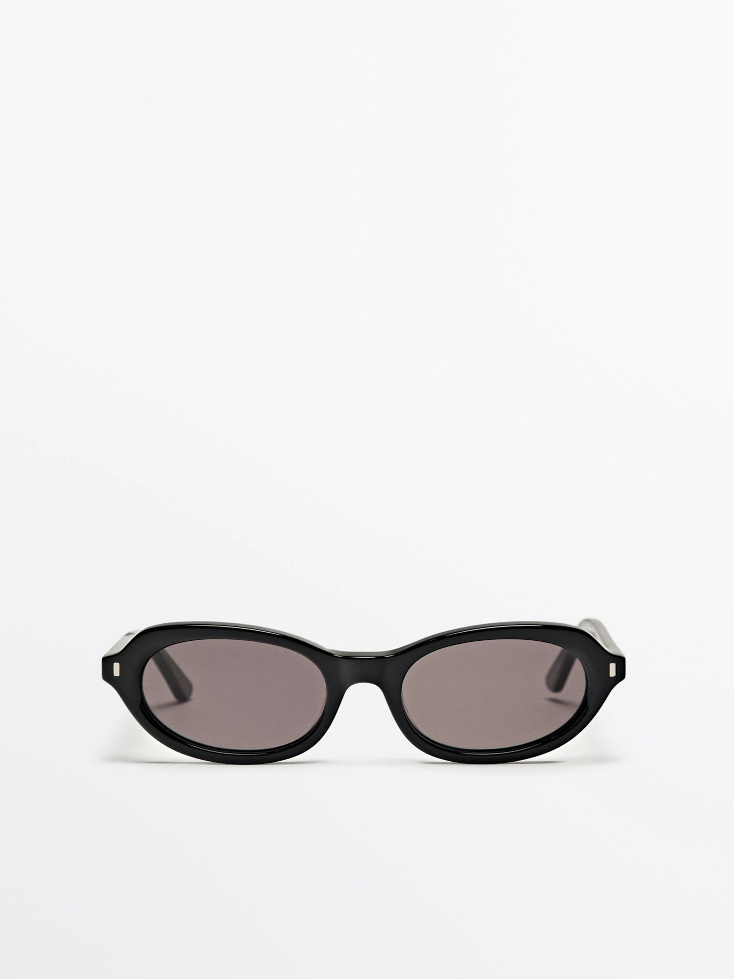 massimo dutti mini oval sunglasses