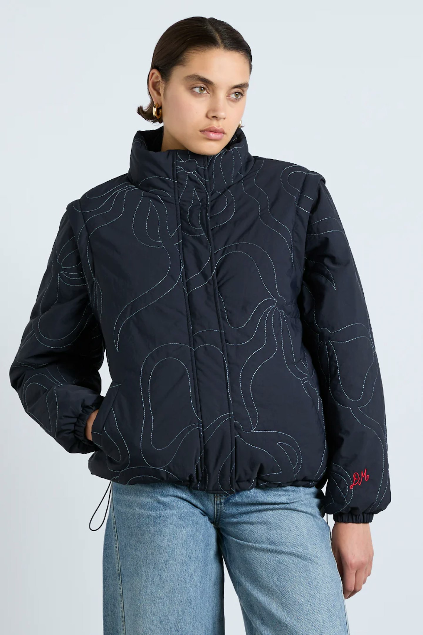 damson madder puffer jacket 