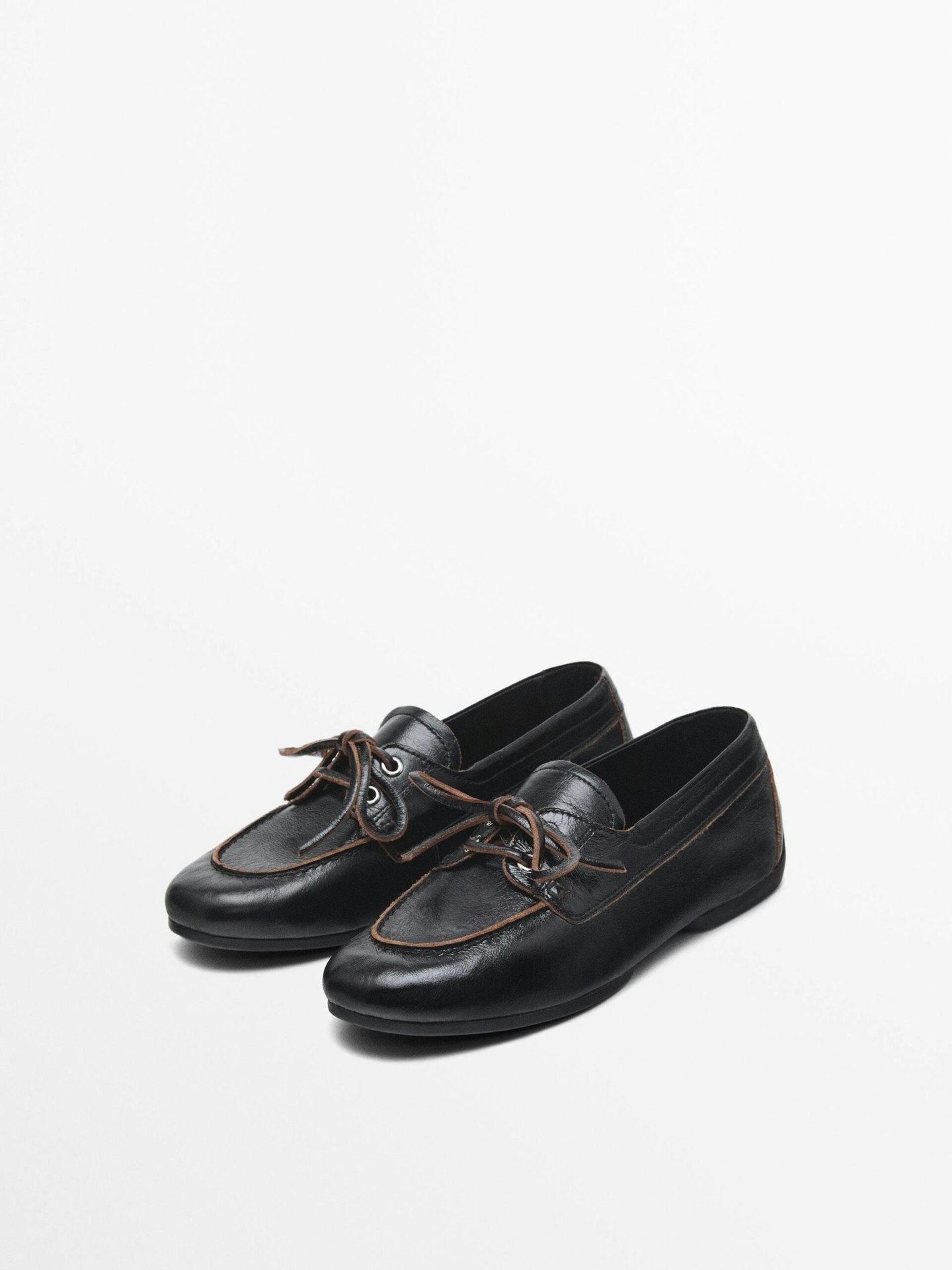 massimo dutti deck shoes