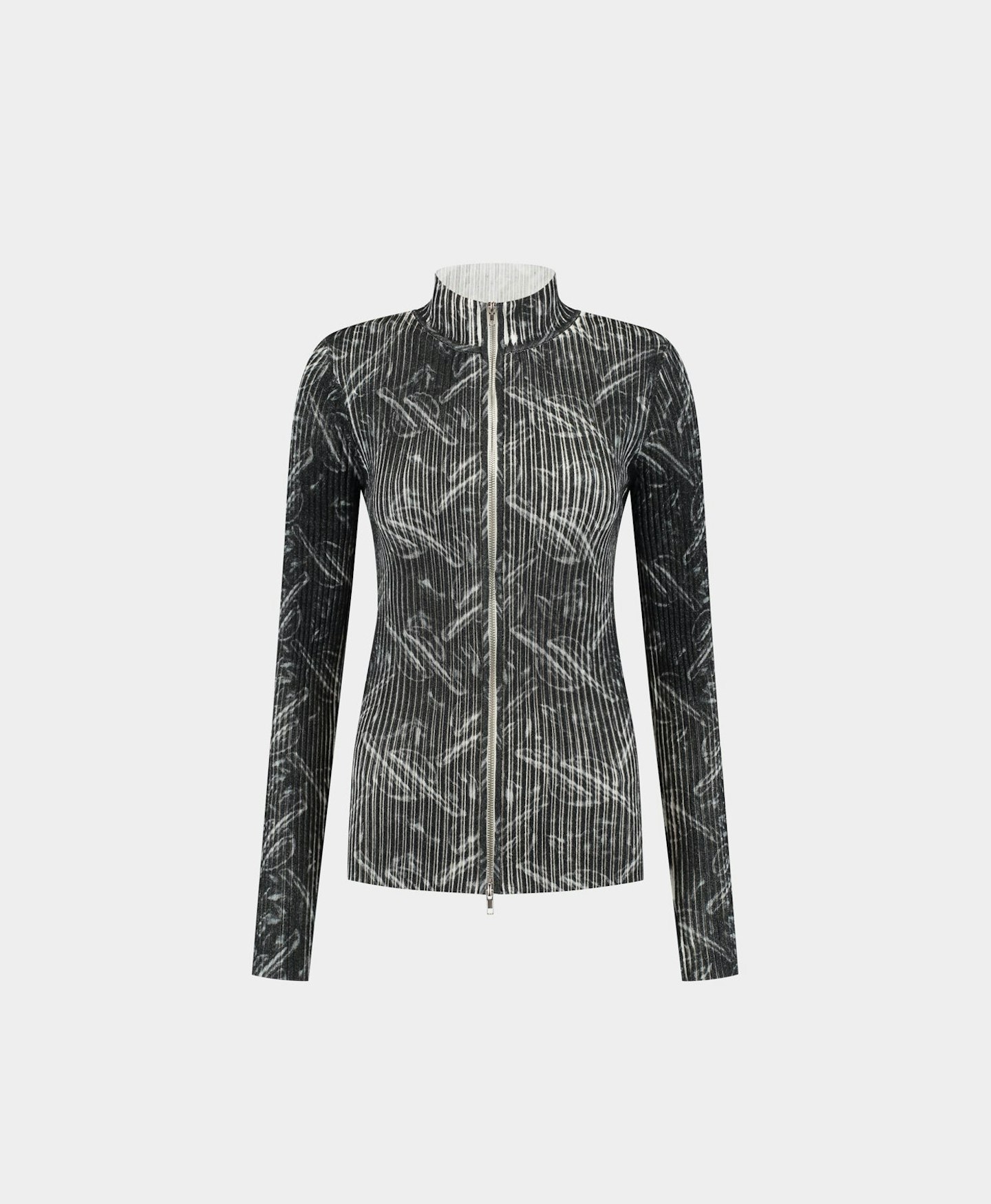 Daily Paper Black Alora Bubblewrap Knit Cardigan