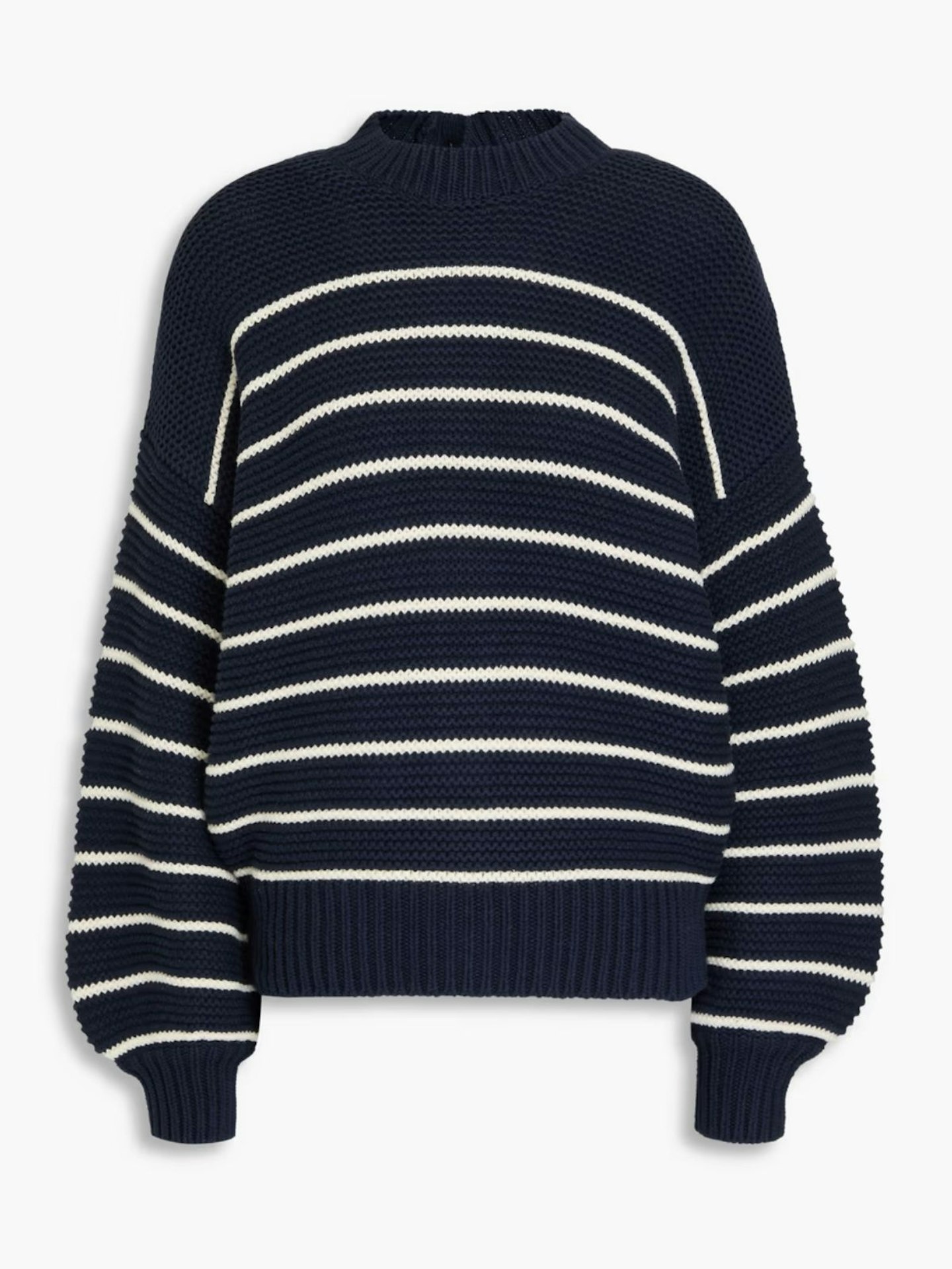 Alex Mill, Intarsia Striped Cotton Sweater