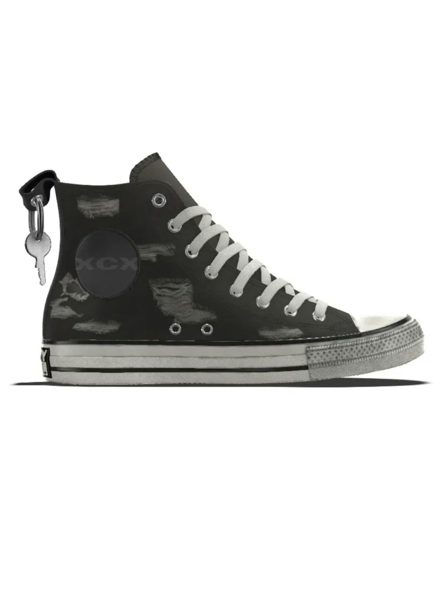 Custom Chuck Taylor All Star Charli XCX By You - Black Ink