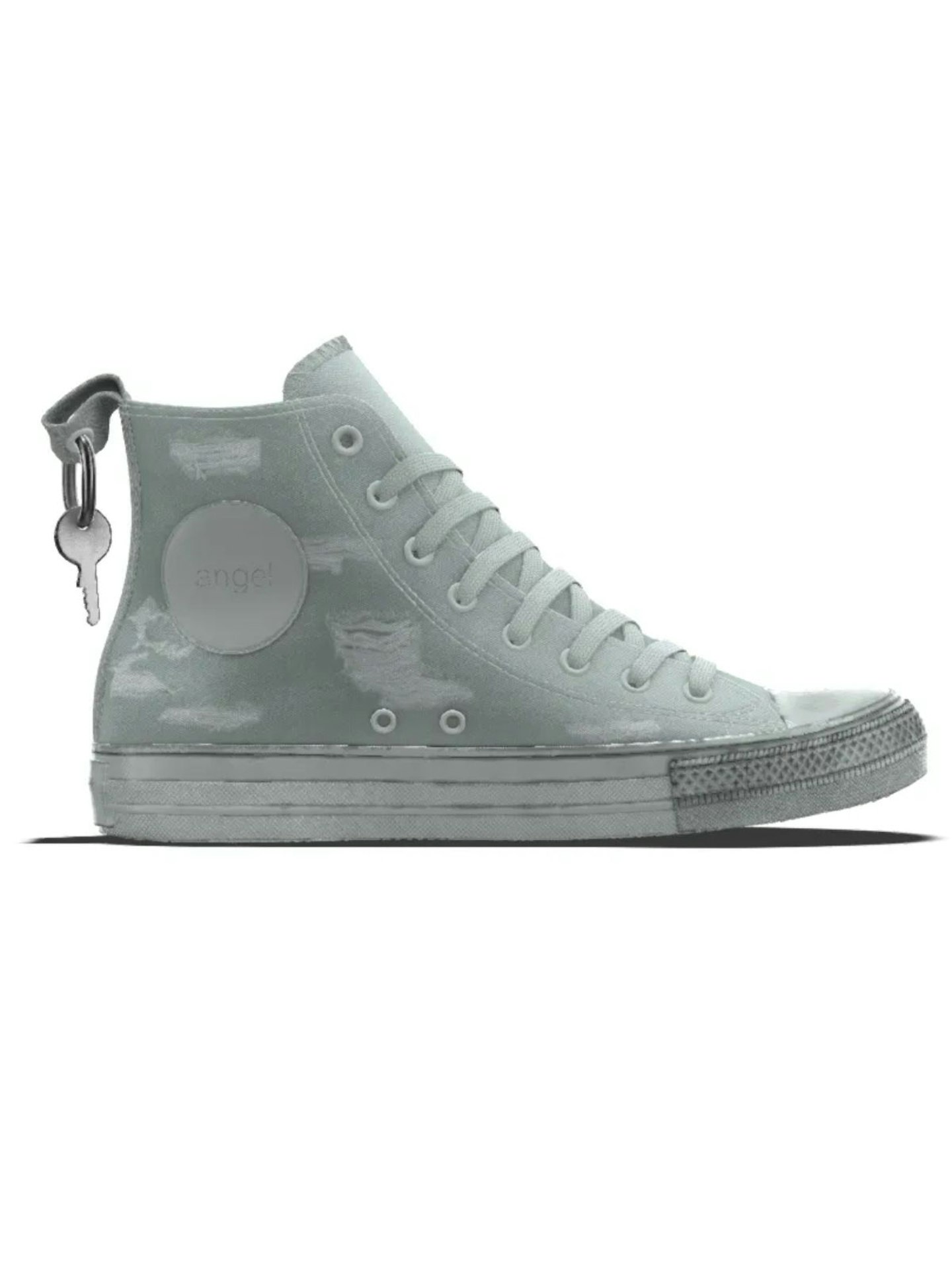 Custom Chuck Taylor All Star Charli XCX By You - Blue Flower