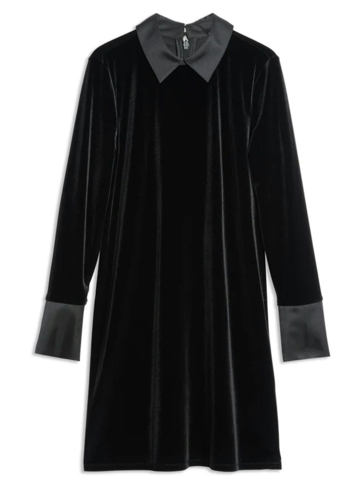 Albaray, Collar And Cuff Velvet Dress