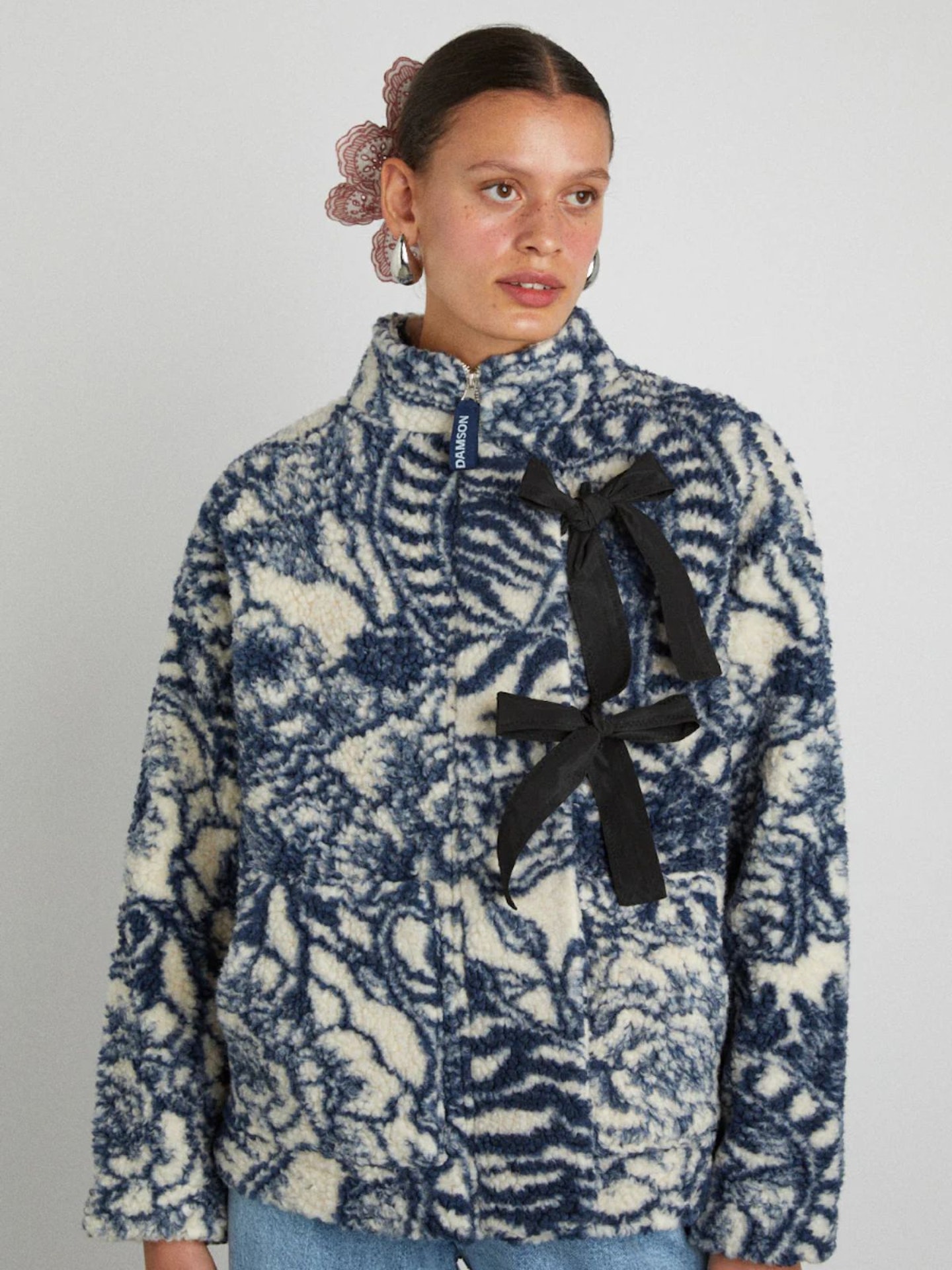 Ingrid Borg Jacket - Vase Print