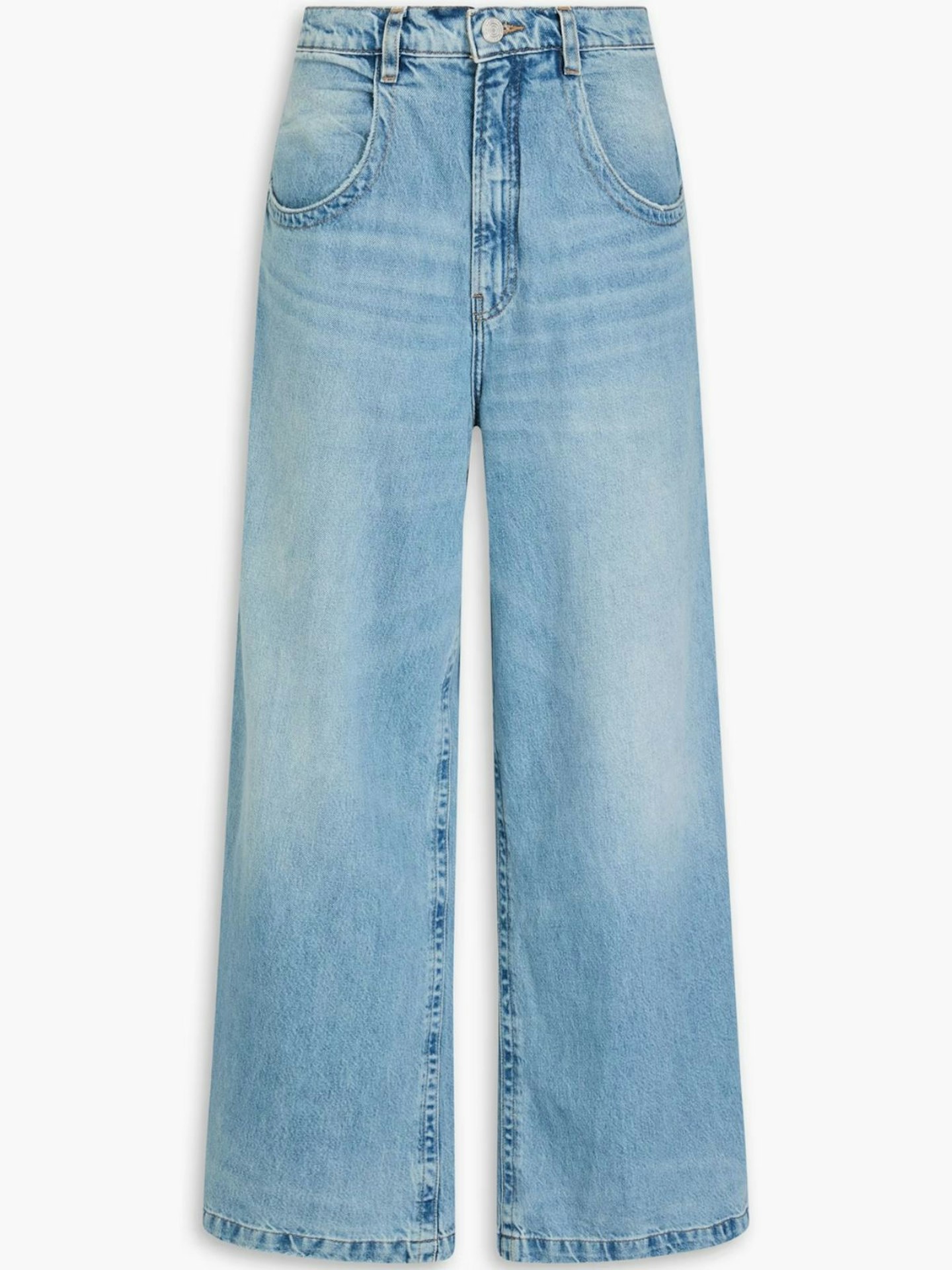 FRAME, The Skater High-Rise Wide-Leg Jeans