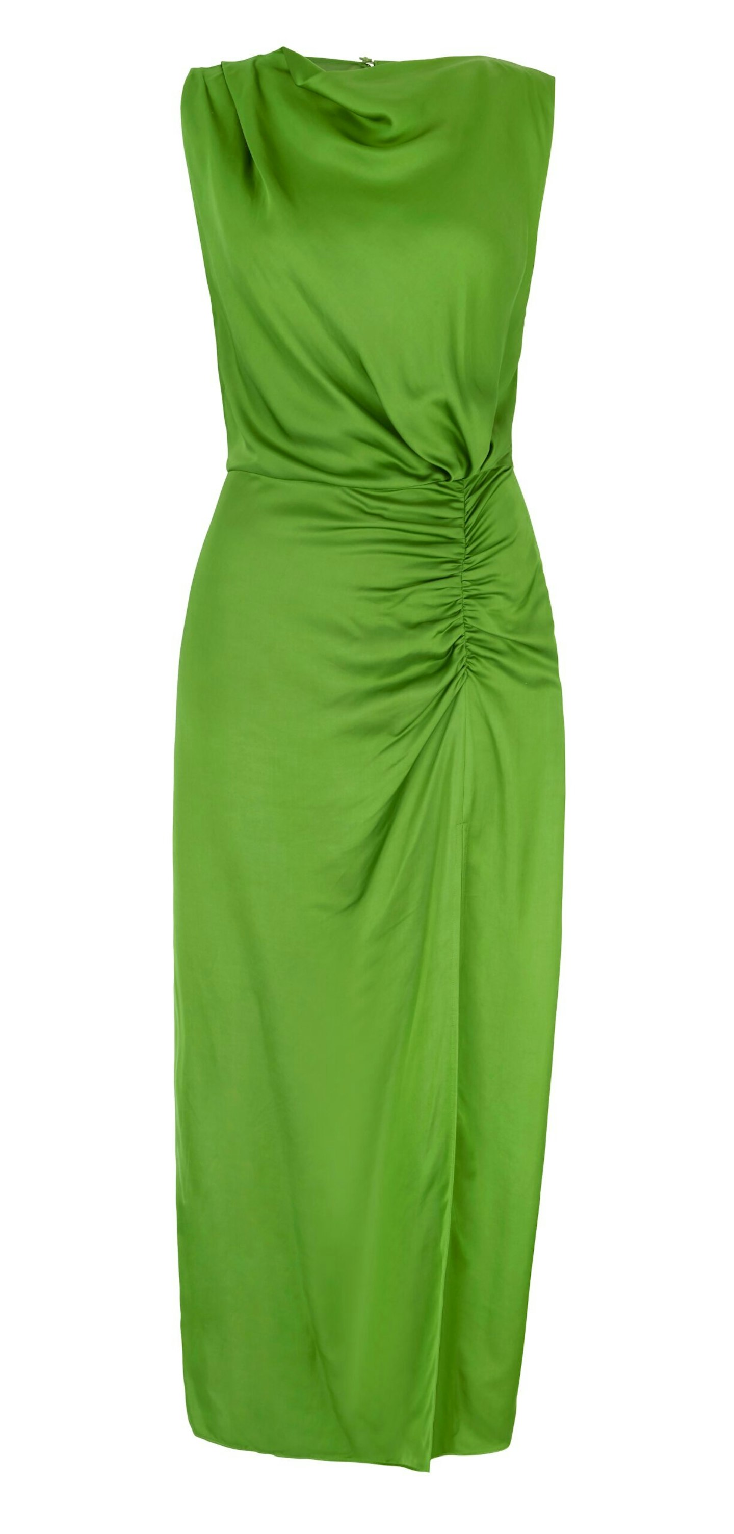 m&s x sienna miller green dress