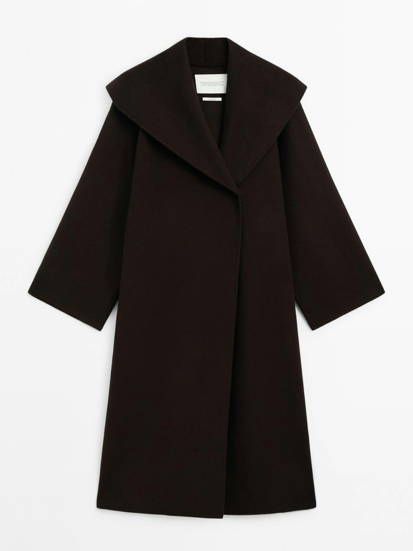 Wraparound Collar Coat