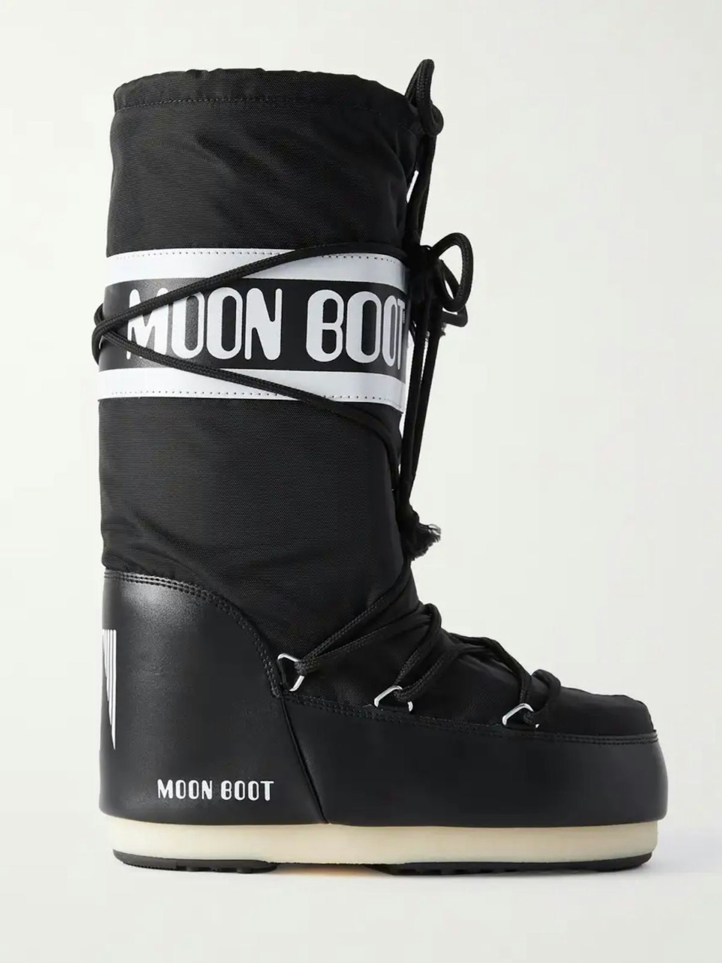 Moon Boot Icon Shell And Faux Leather Snow Boots