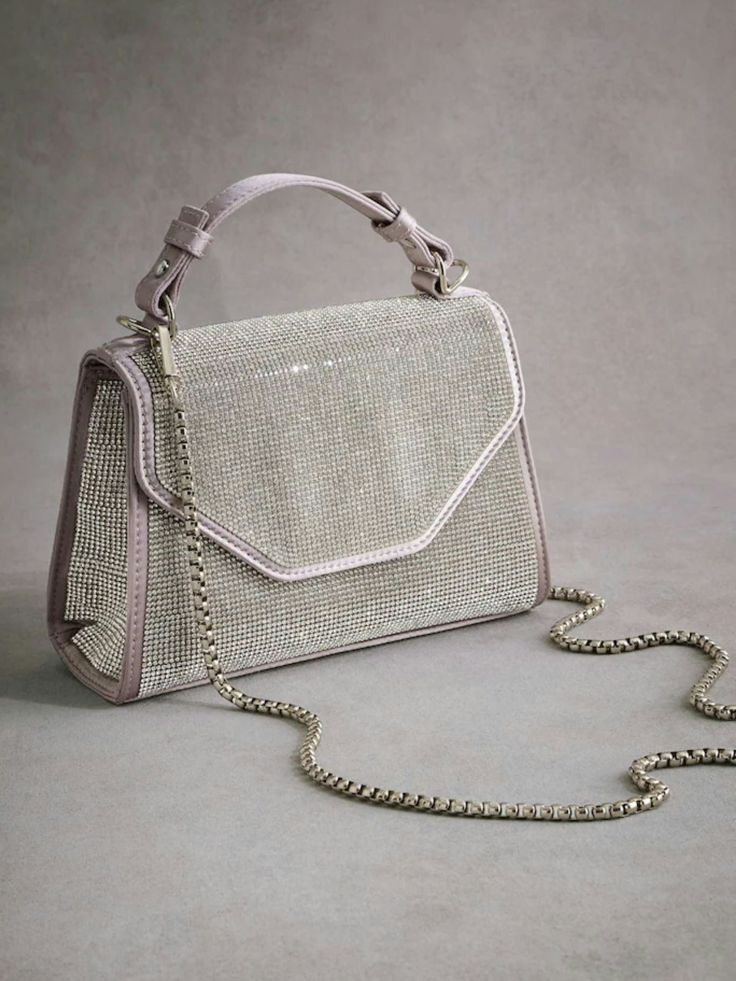 Tabitha Simmons Stella Sparkle Handheld Bag