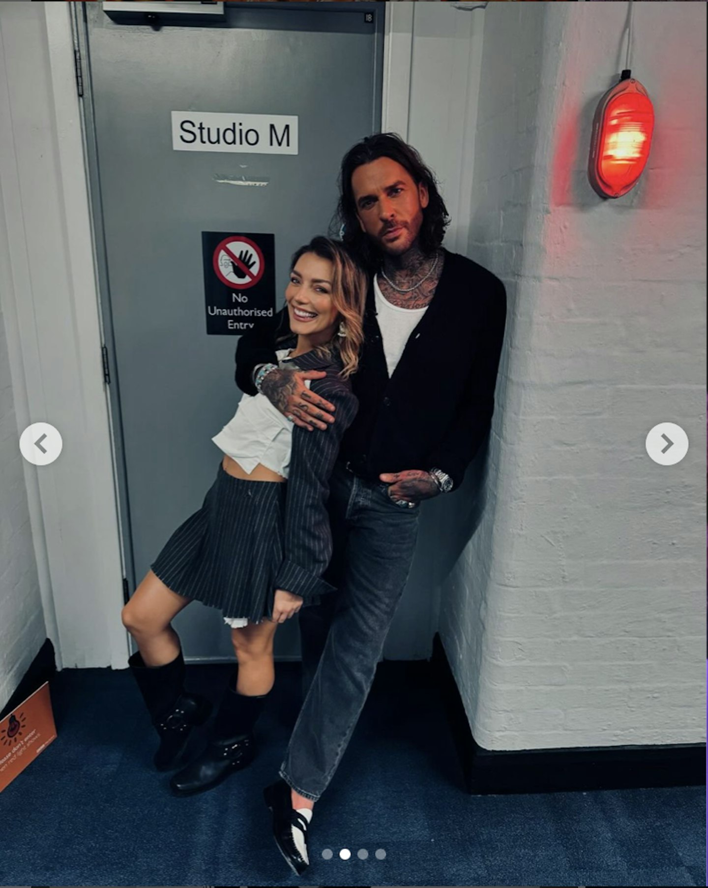 Pete Wicks and Jowita Pryzstal