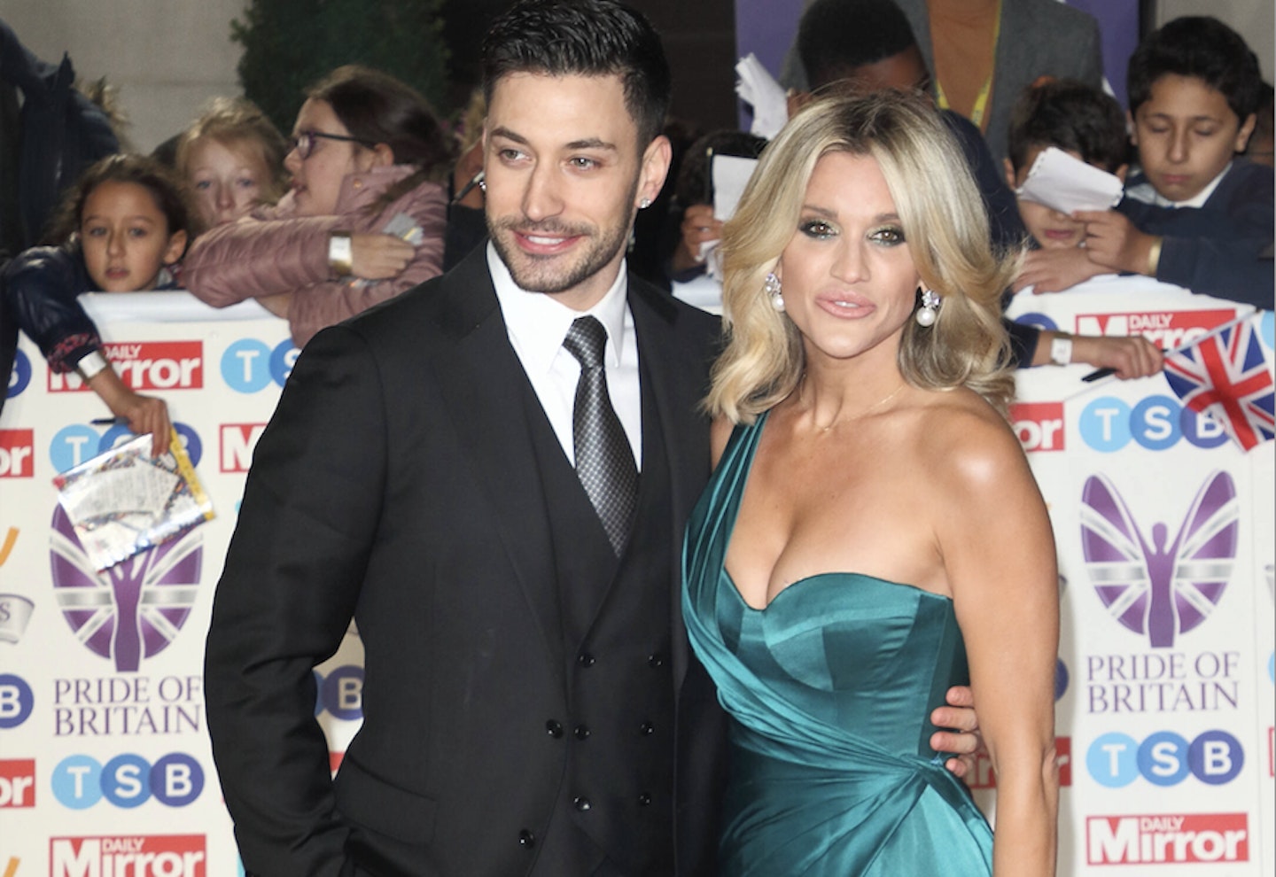 Ashley Roberts and Giovanni Pernice