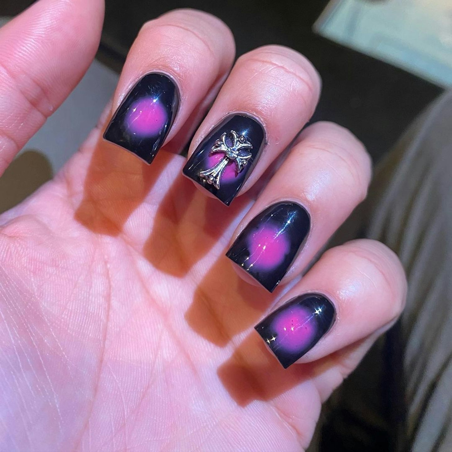 Aura Halloween Nails