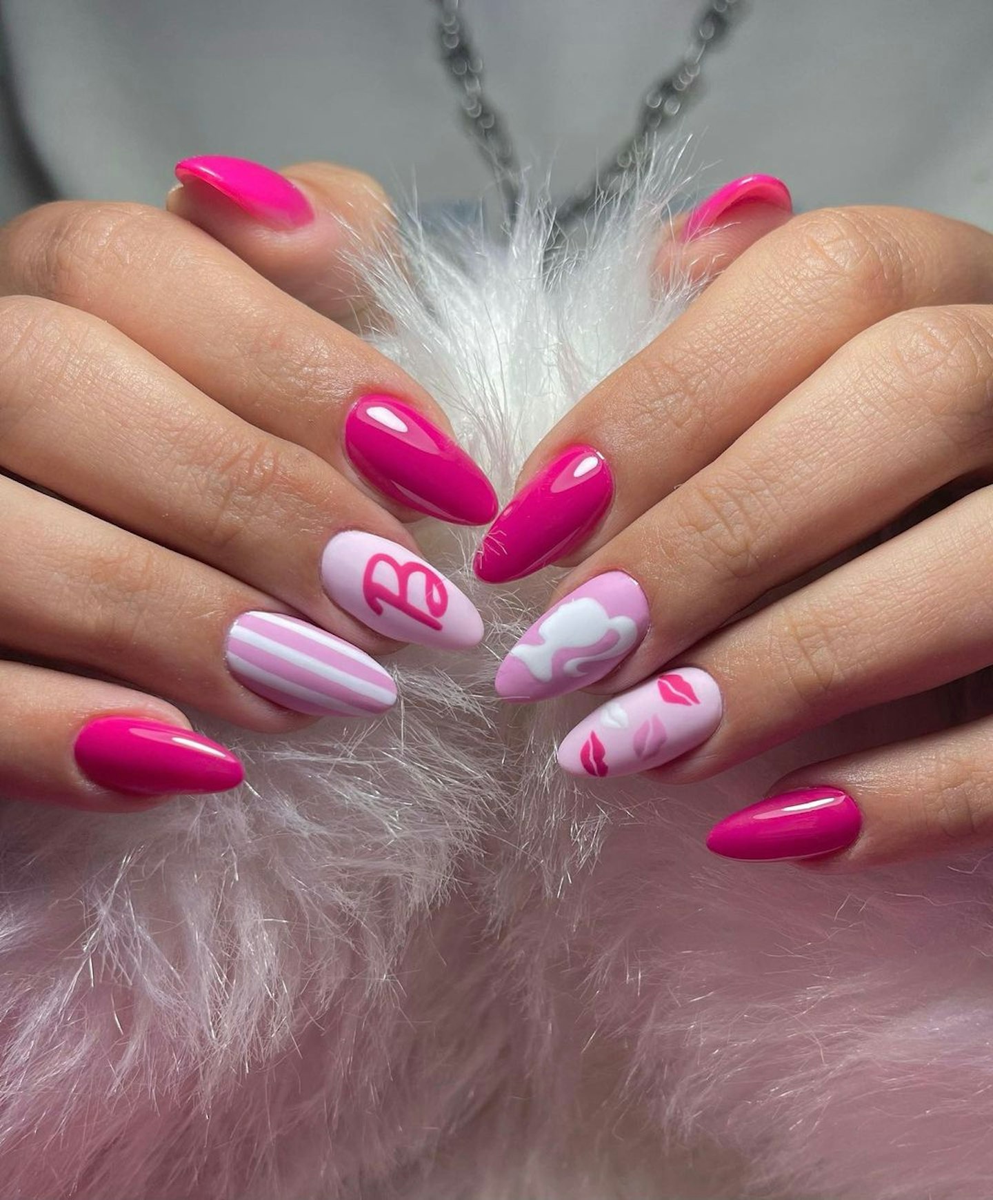 Barbie Halloween Nails