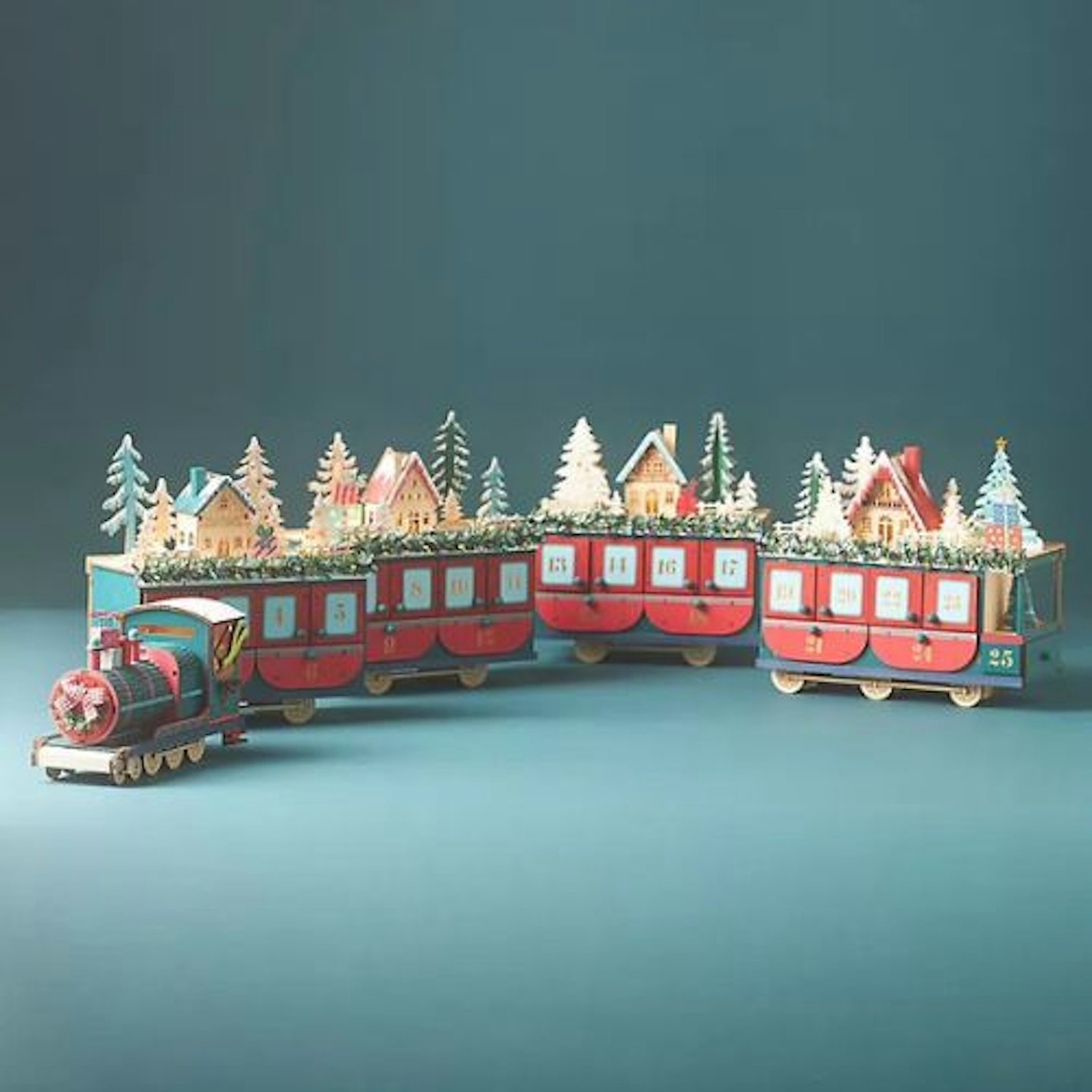 Anthropologie Train Advent Calendar