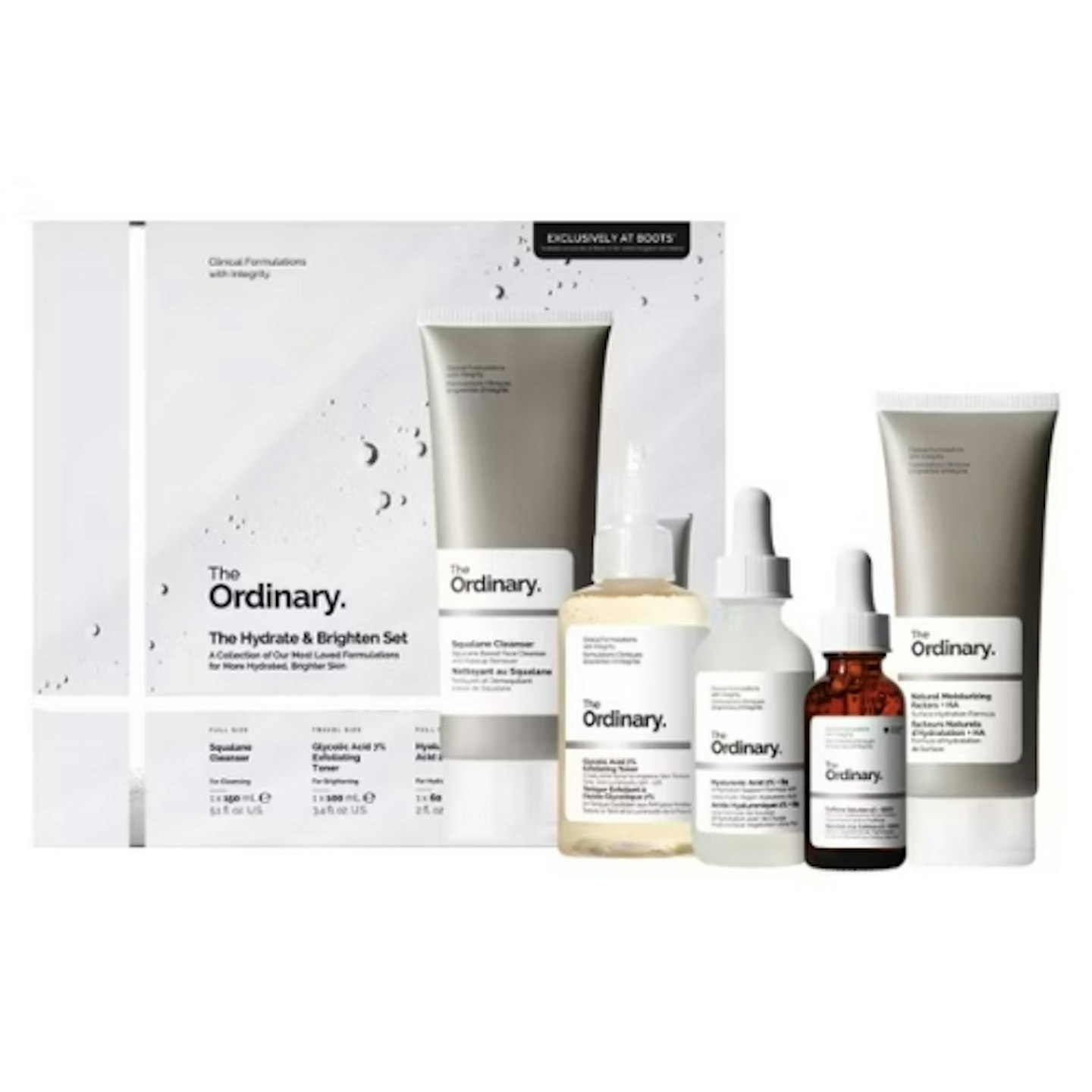 The Ordinary The Hydrate & Brighten Set