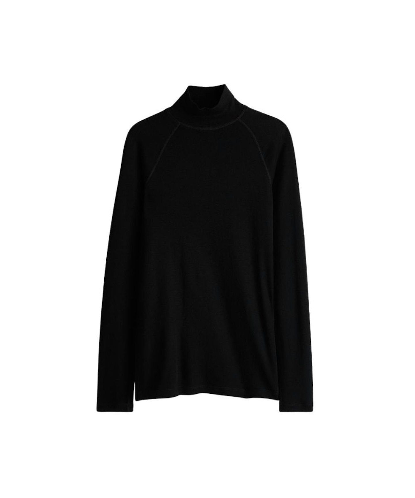 H&M Wool Ski Base Layer Top 