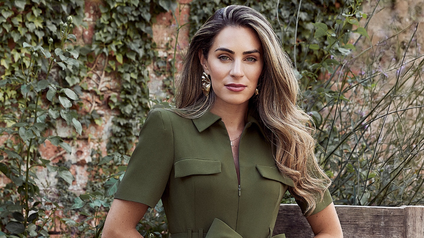 KAREN MILLEN* リネン ピンストライプ テイラードジャケット Lydia Millen x Karen Millen Is Here - And It's Already