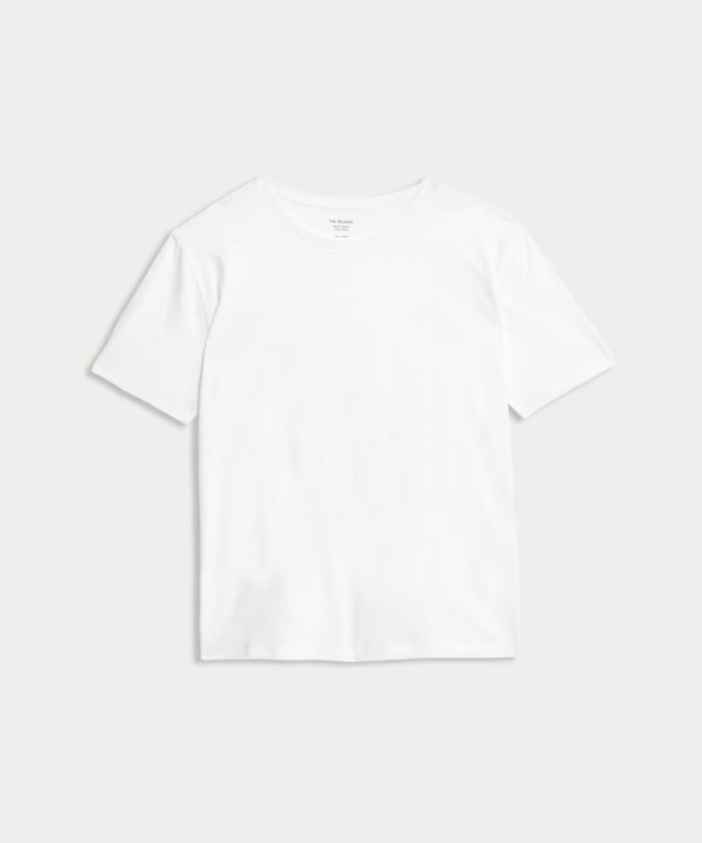 M&S white cotton t-shirt