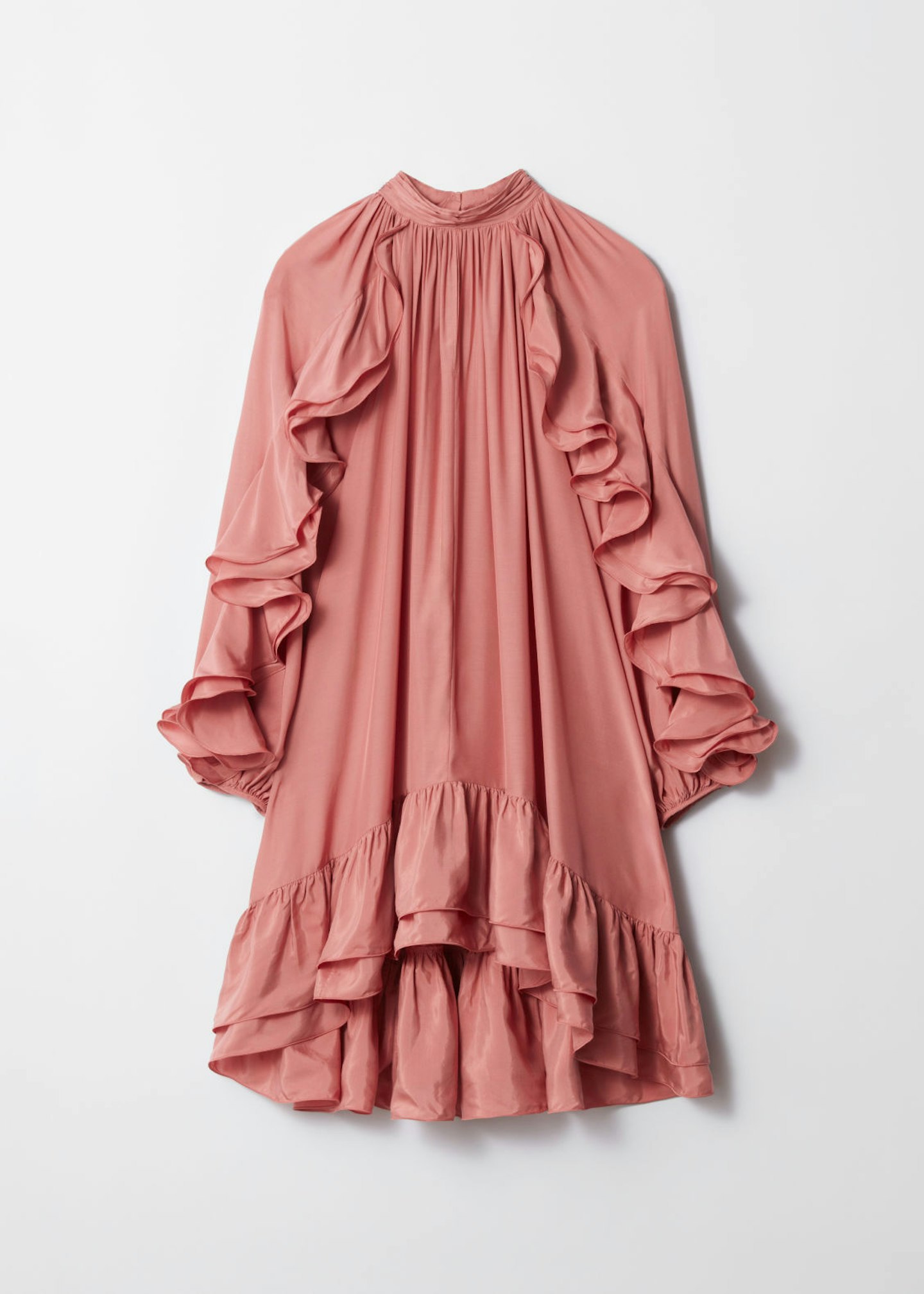 & Other Stories Ruffled Mini Dress