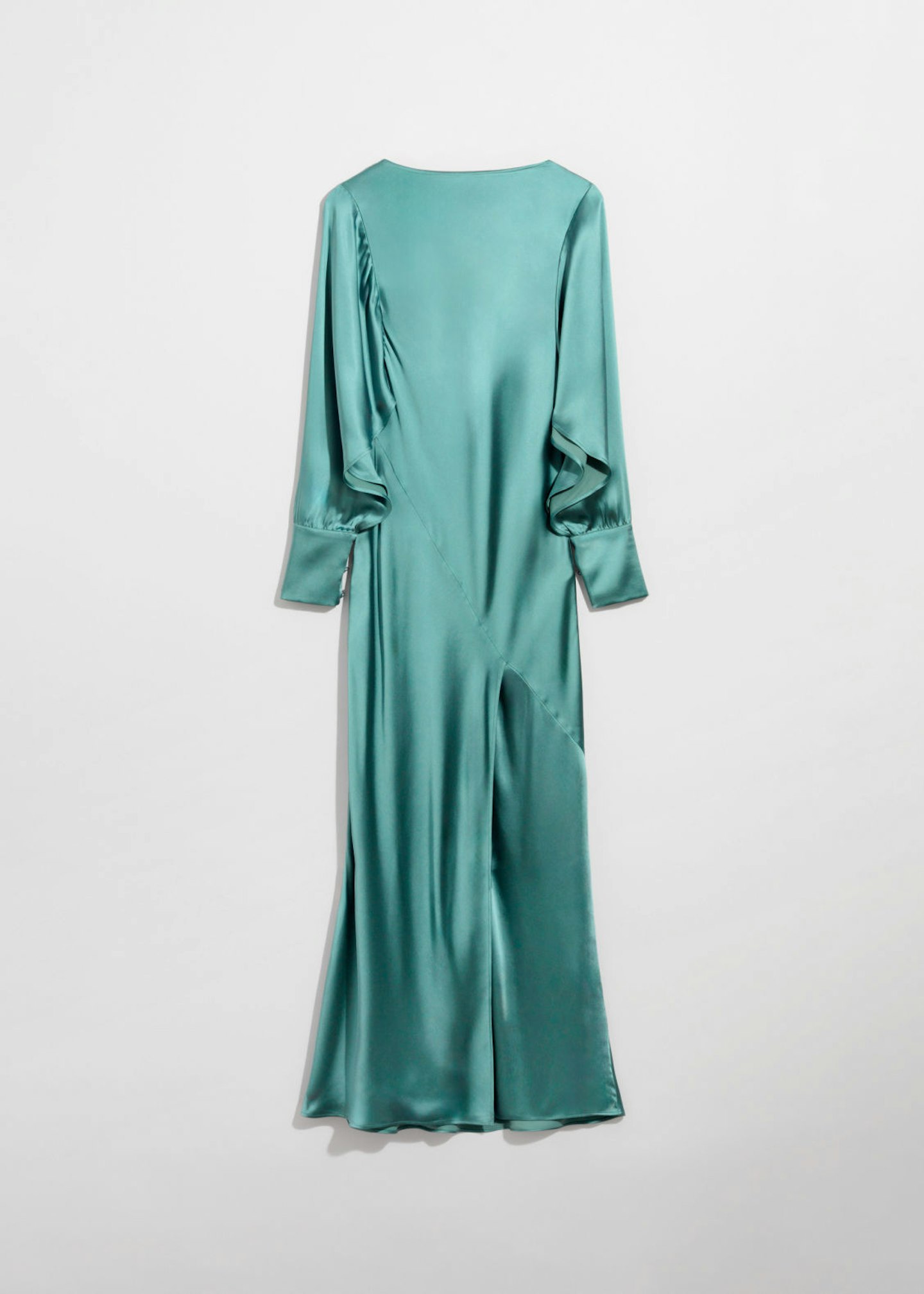 & Other Stories Satin Maxi Dress