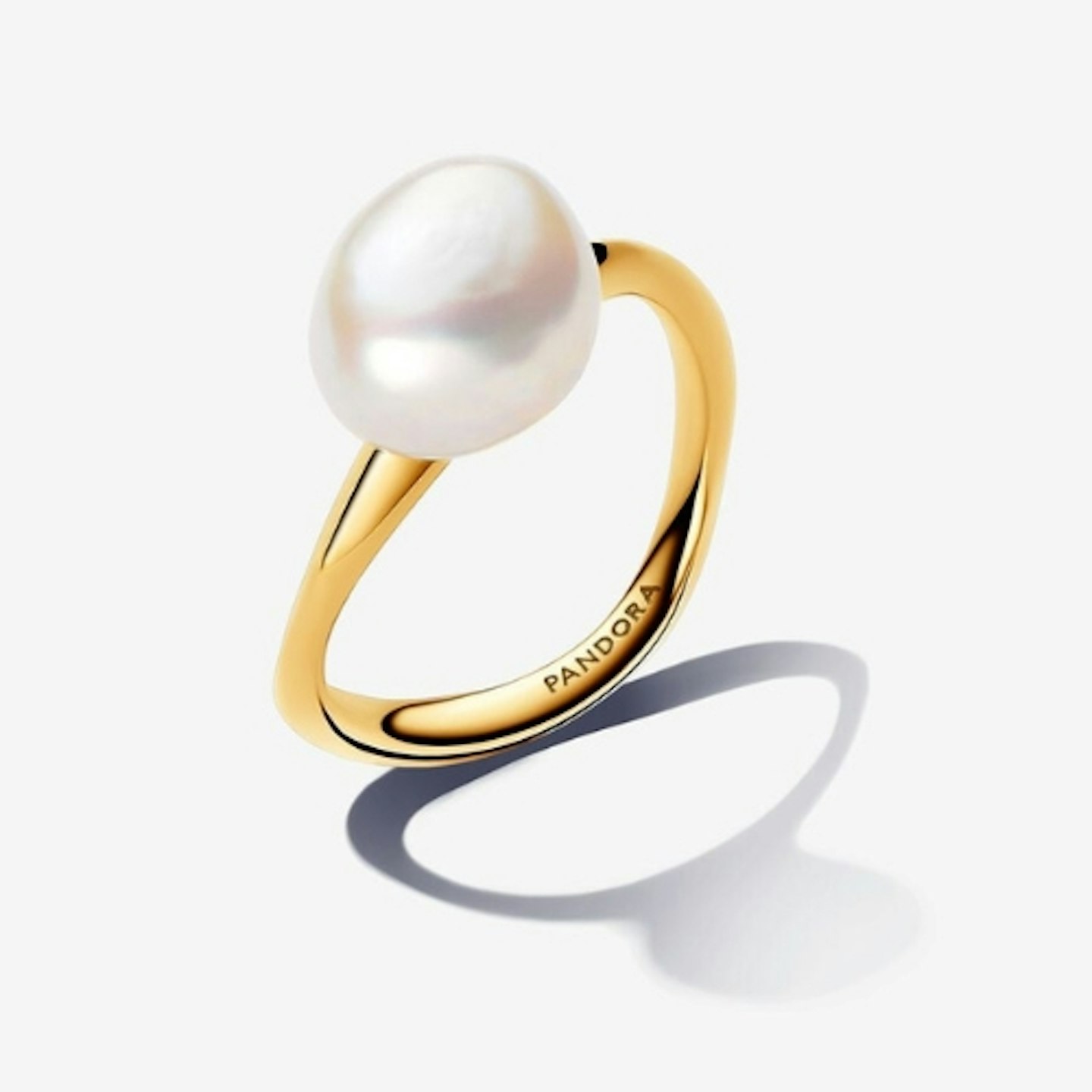 Pandora, Baroque Treated Freshwater Cultured Pearl Ring