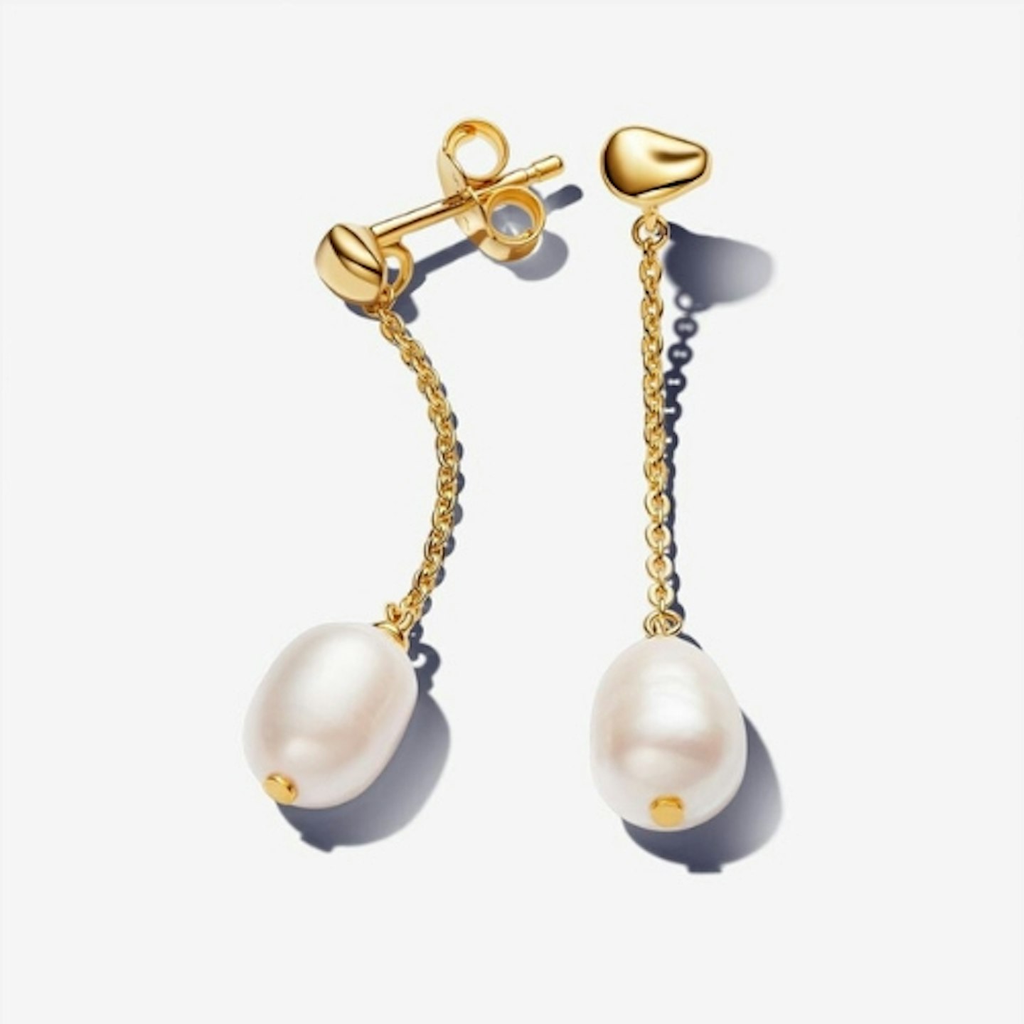 Pandora, Treated Freshwater Cultured Pearl Drop Earrings