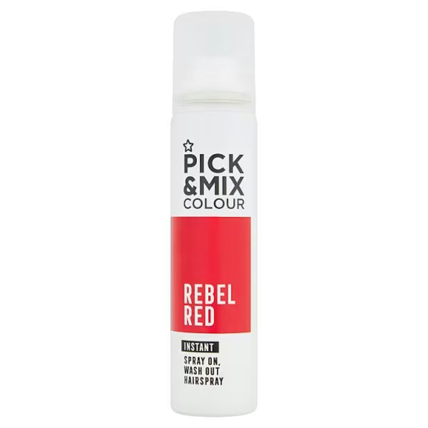 Pick & Mix Temporary Hair Colour Spray Red