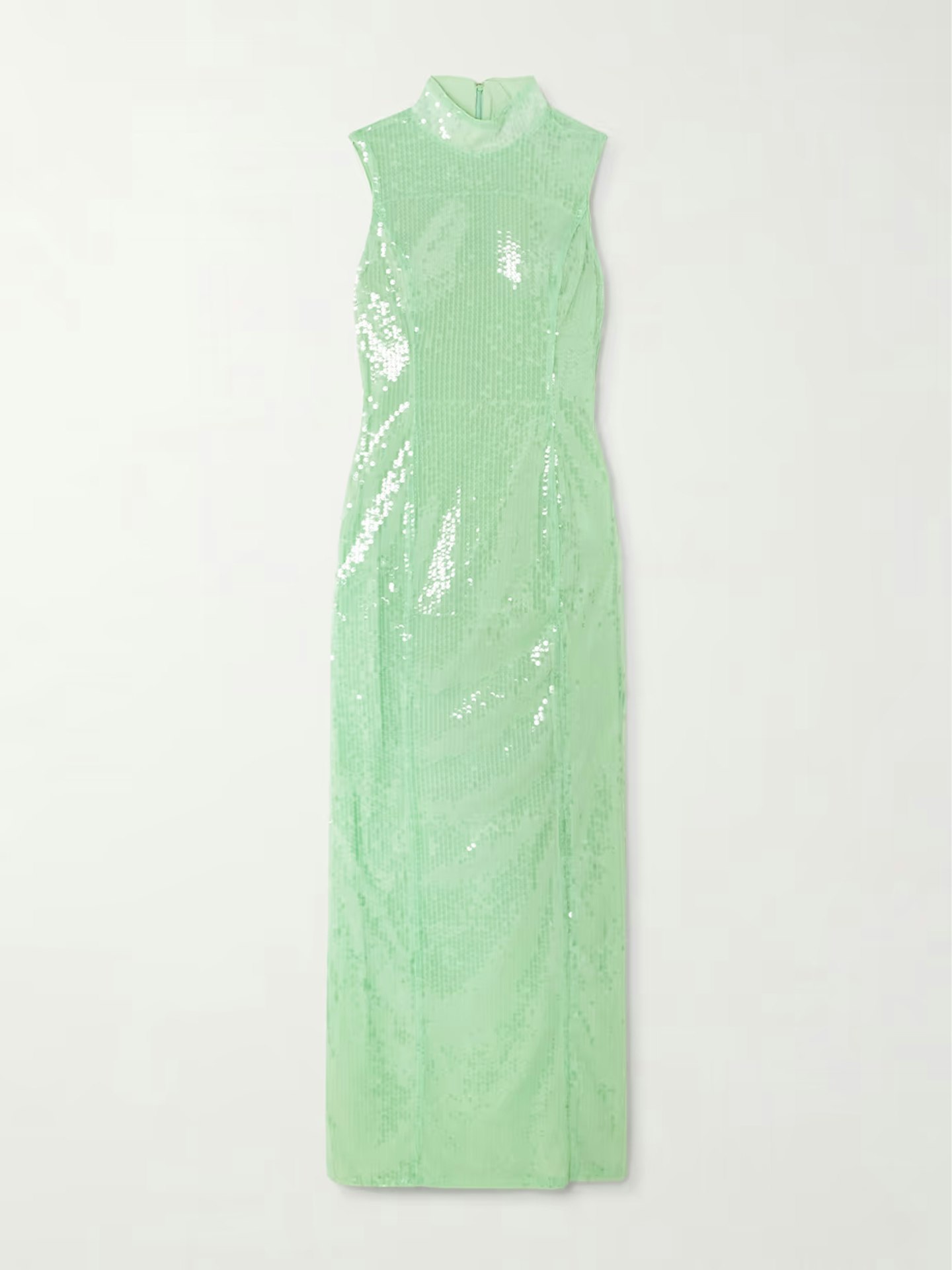 rotate cocktail dress green 