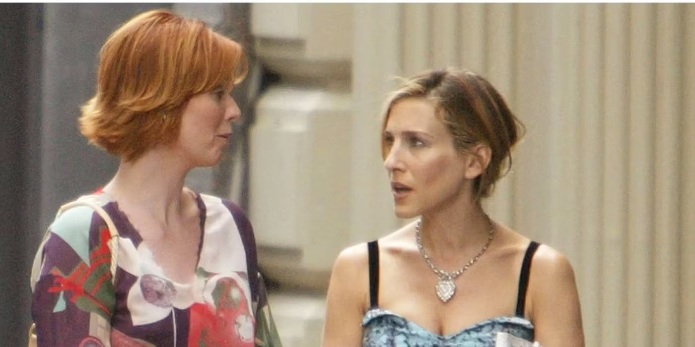 Carrie Bradshaw and Miranda Hobbes