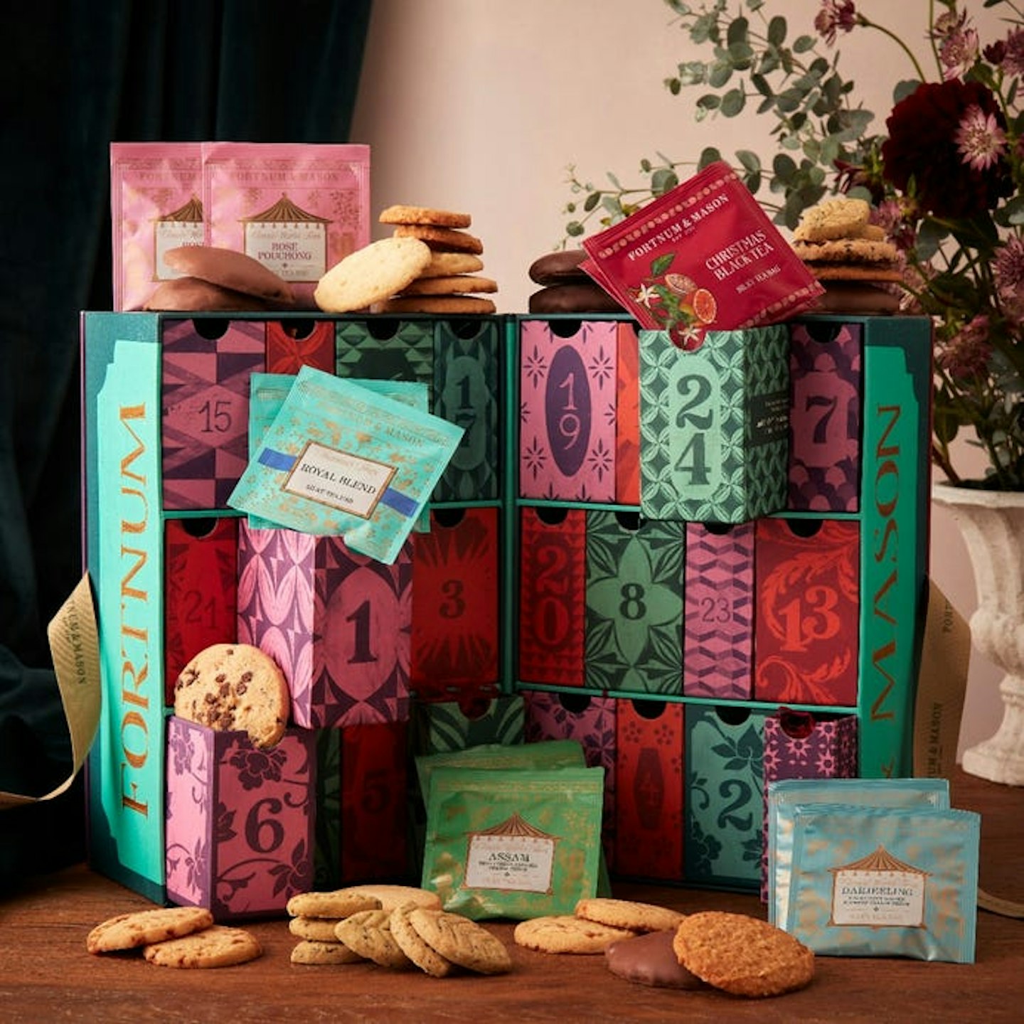 fortnum and mason tea and biscuits advent calendar 