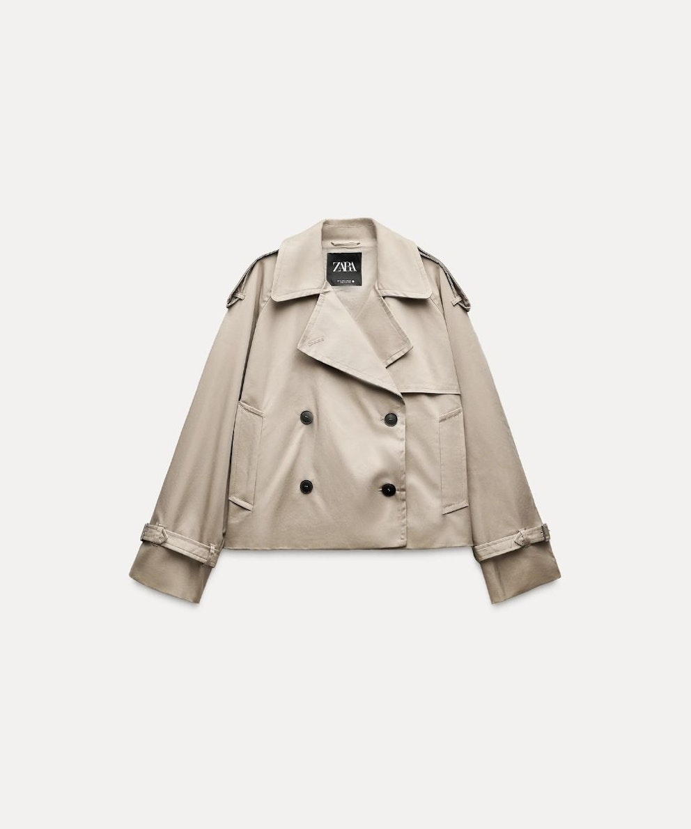 Zara Trench Coat - Camel main image 0