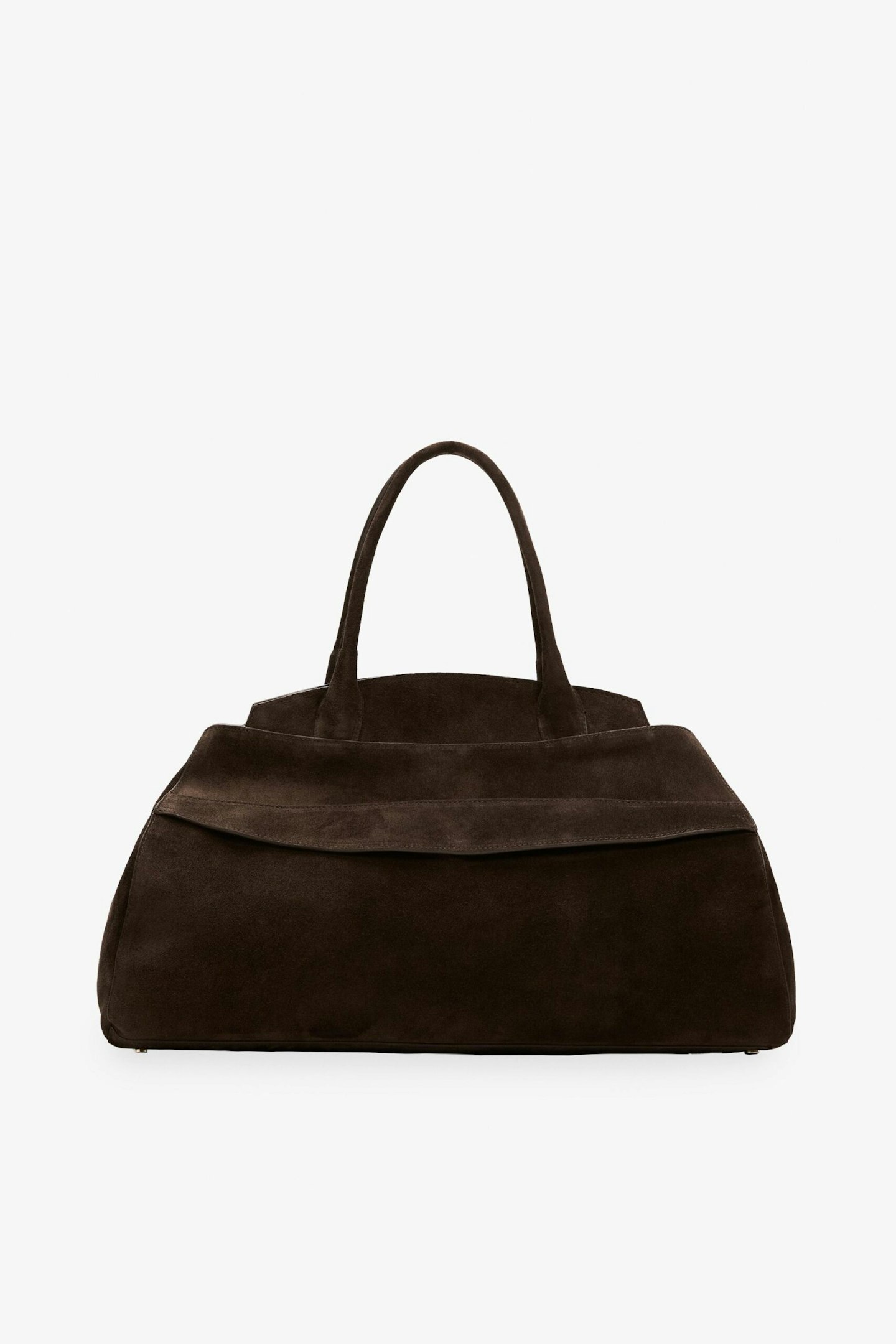 Zara Split Suede Shoulder Bag